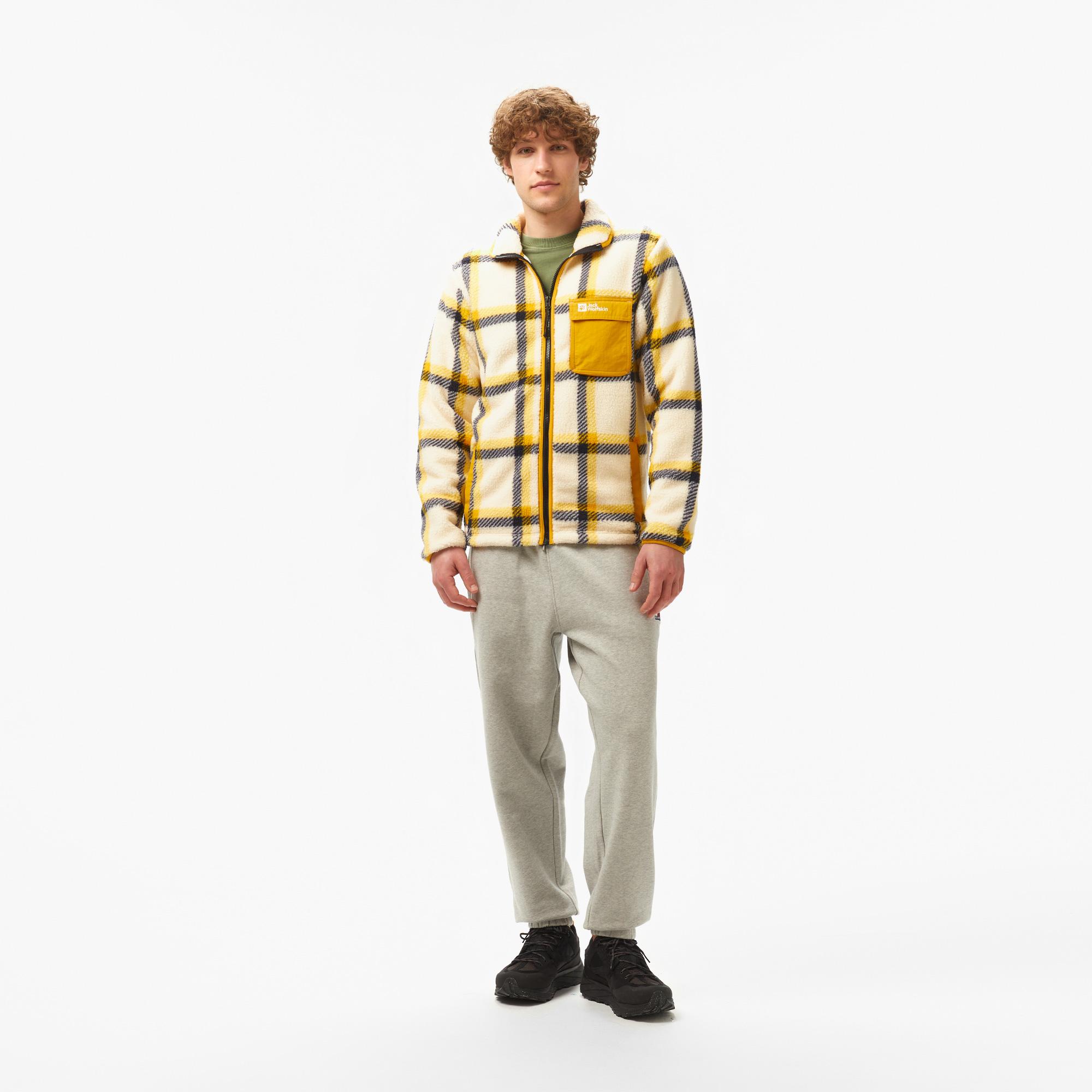 Jack Wolfskin Felslicht Check Jkt M Erkek Siyah Ceket