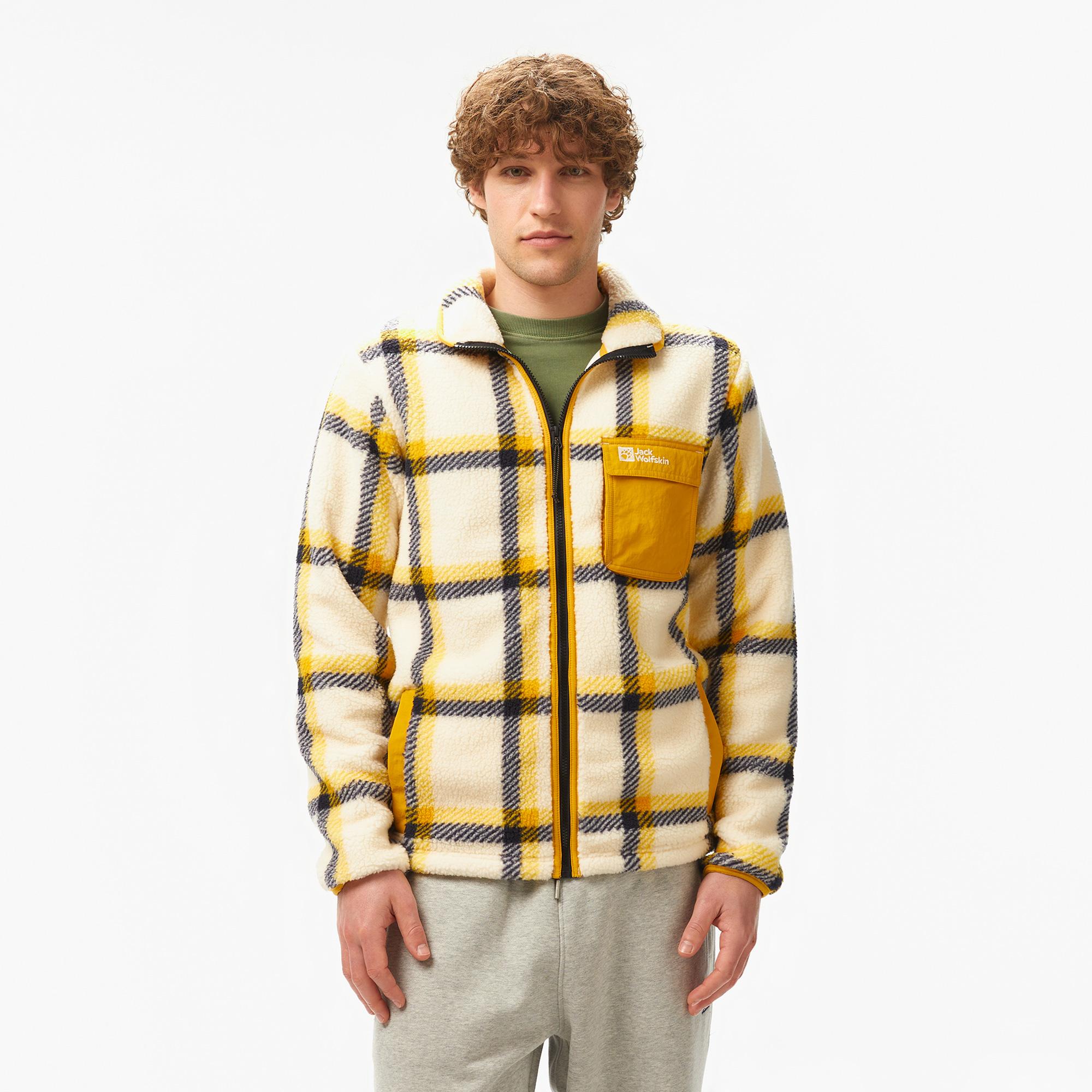 Jack Wolfskin Felslicht Check Jkt M Erkek Siyah Ceket