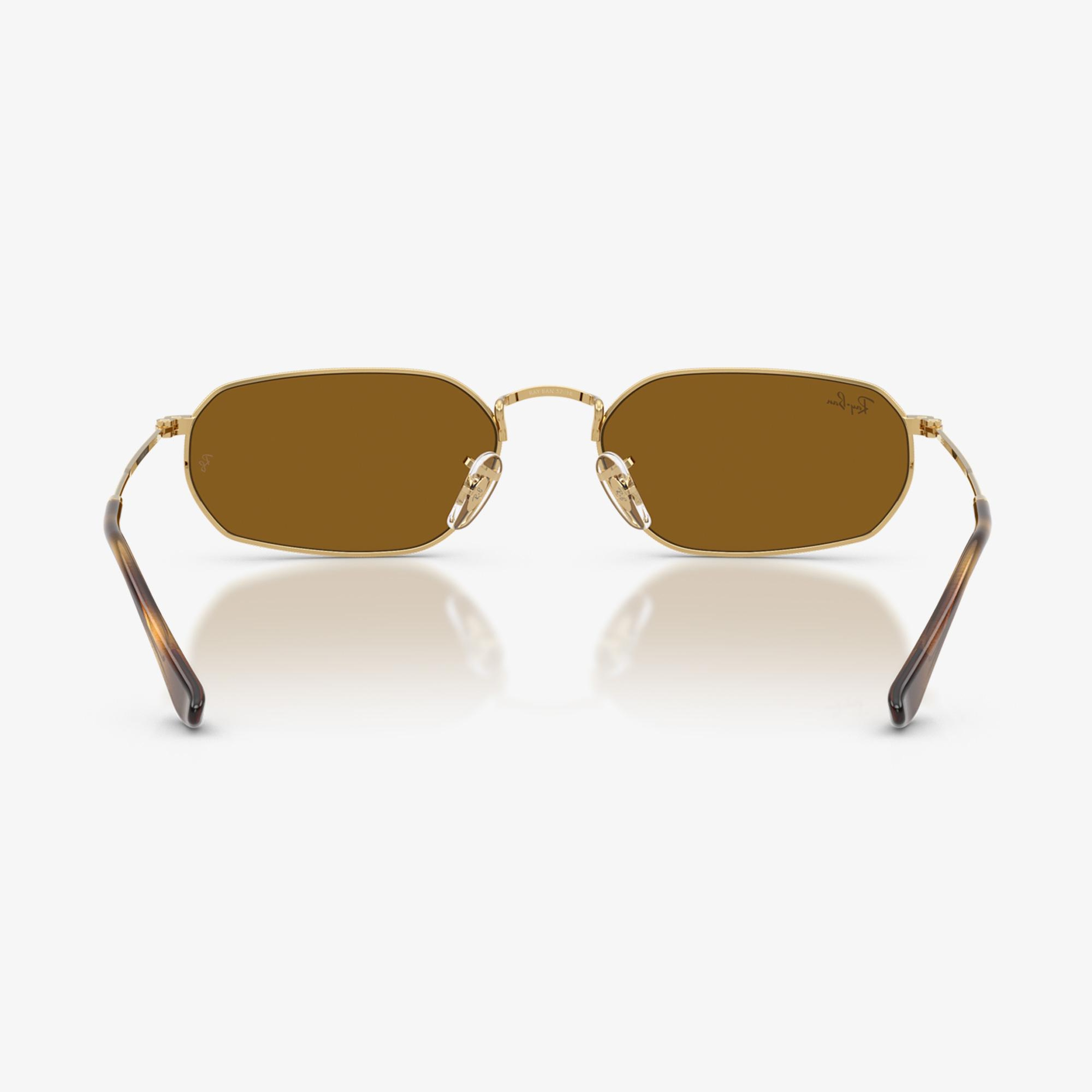 Ray-Ban  RB3947 Unisex Altın Rengi Güneş Gözlüğü