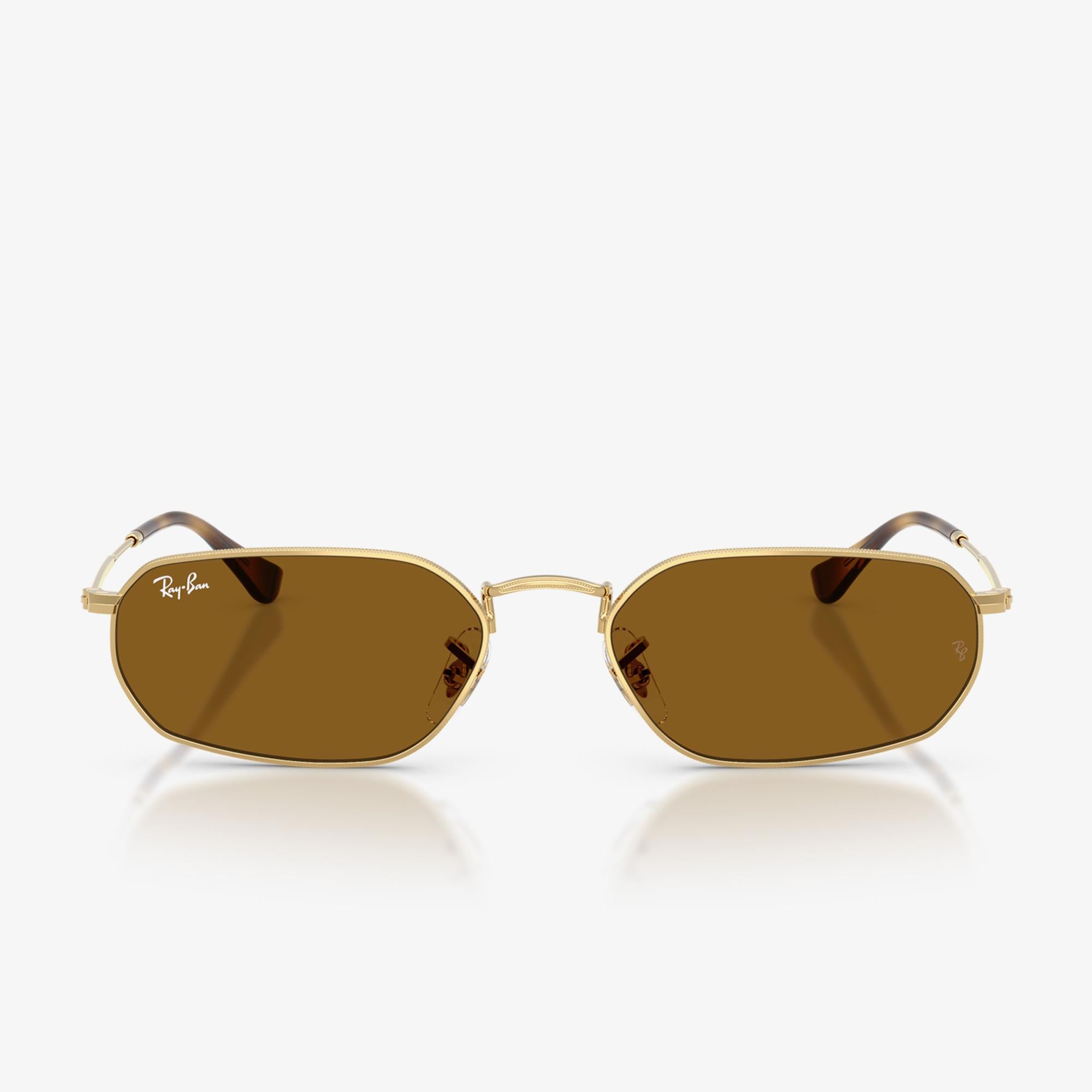 Ray-Ban RB3947 Unisex Altın Rengi Güneş Gözlüğü