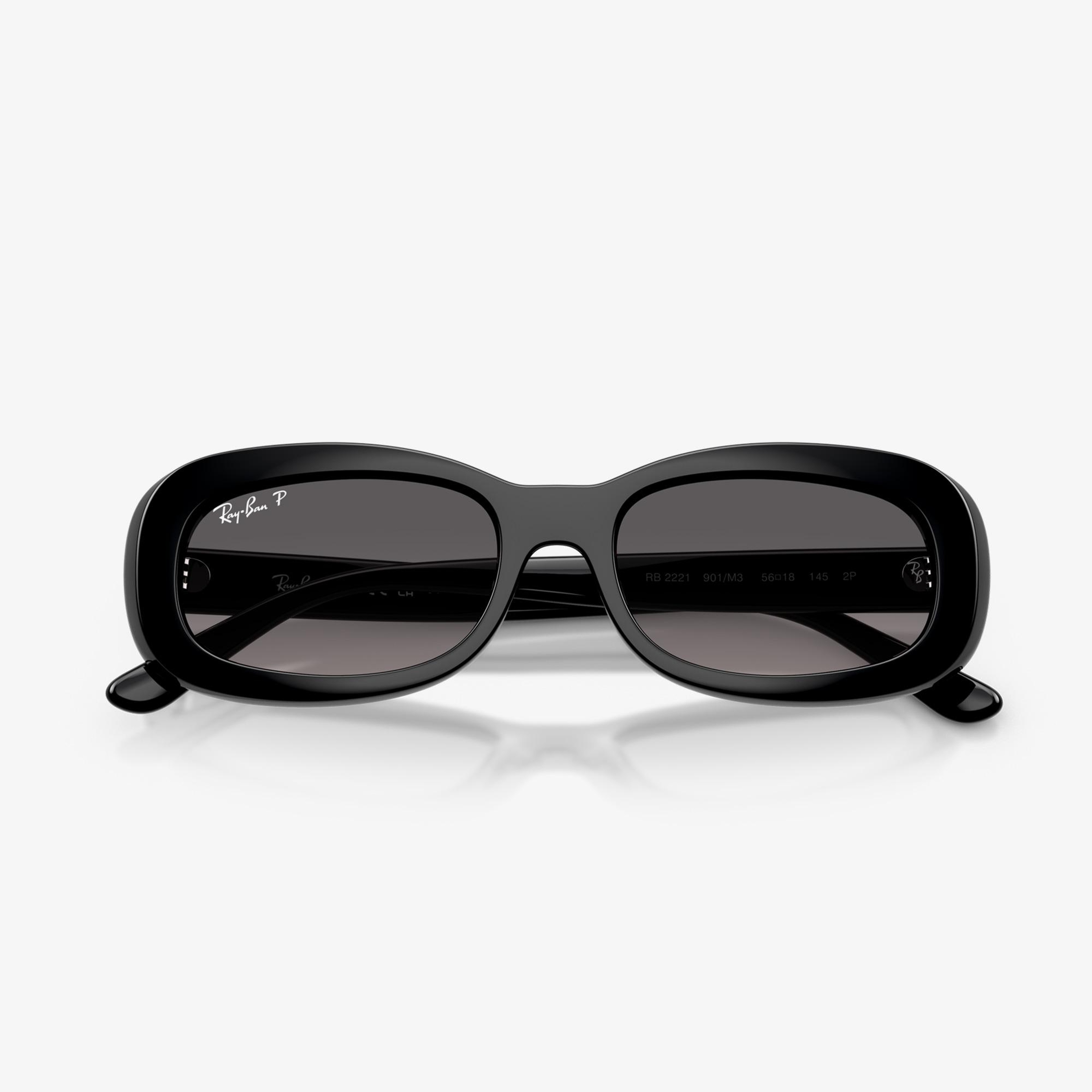 Ray-Ban  RB2221 Kadın Siyah Güneş Gözlüğü