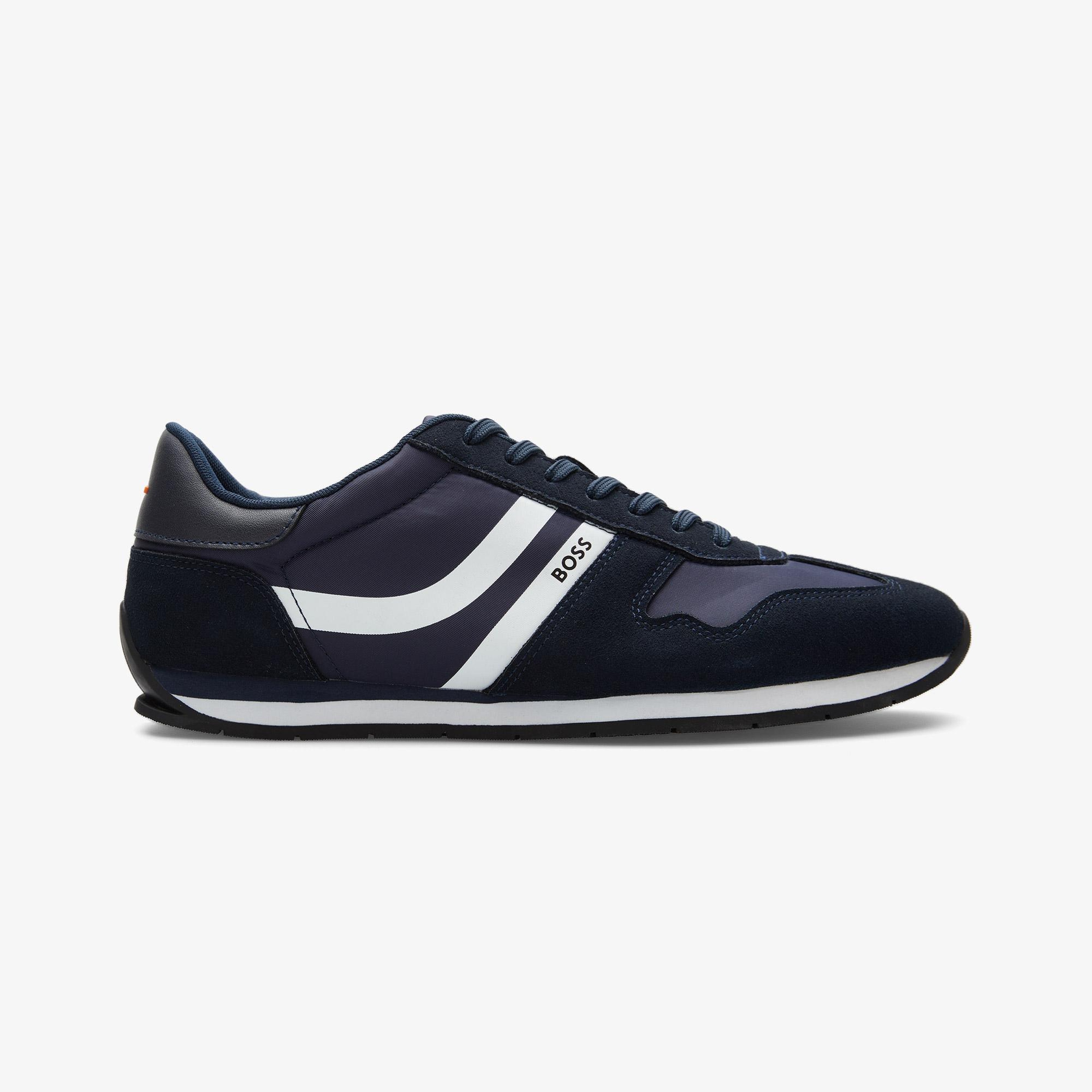 Boss Levon Runn Erkek Lacivert Sneaker