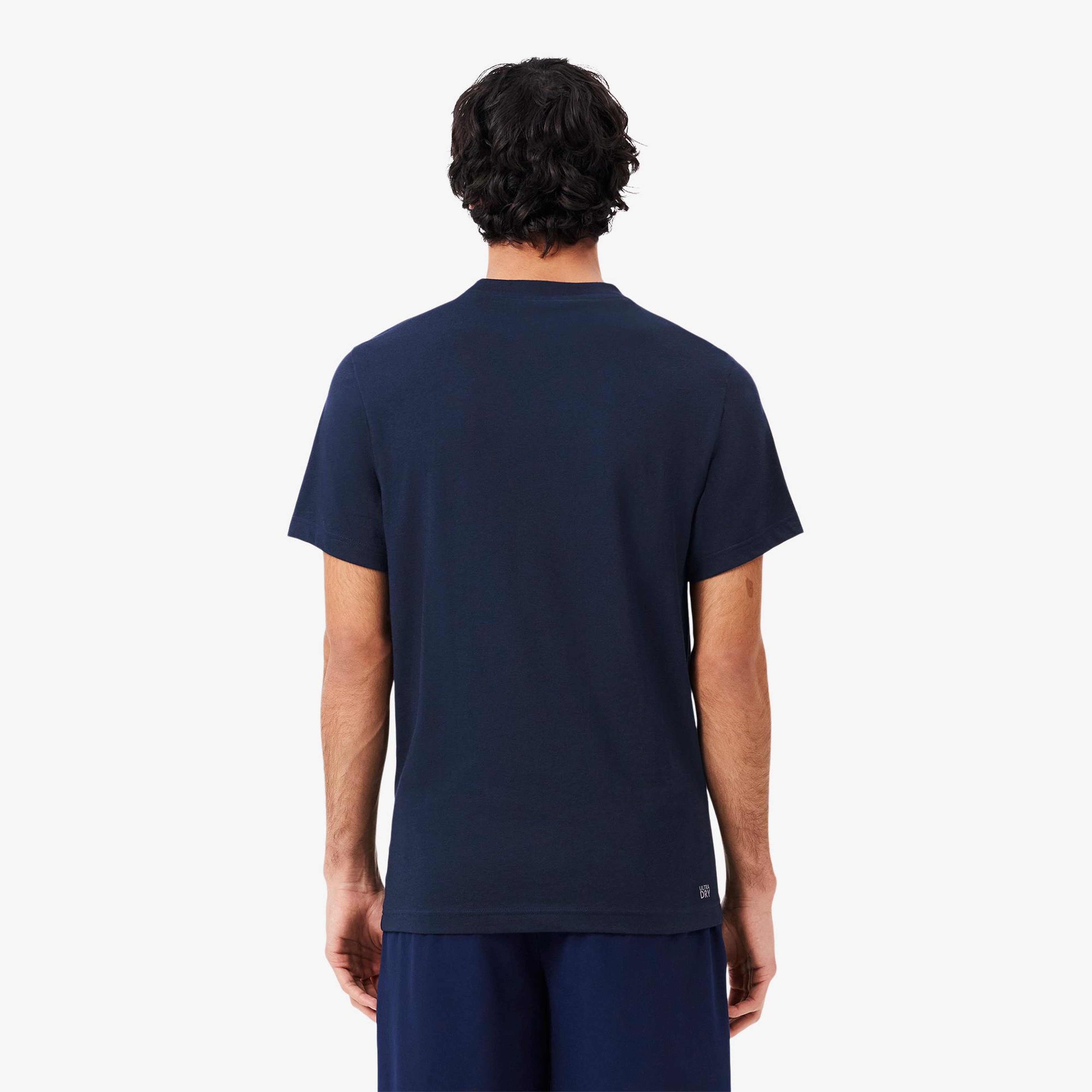 Lacoste SPORT Regular Fit Erkek Lacivert T-Shirt