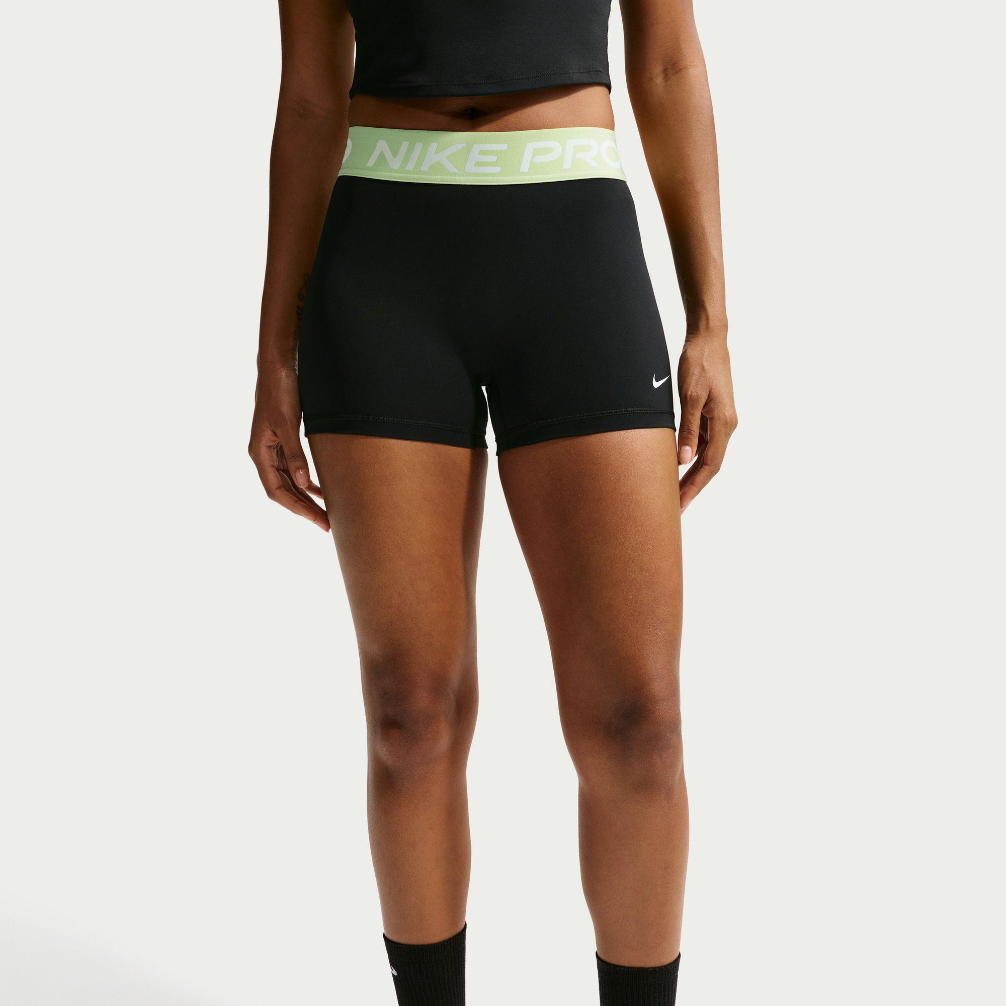 Nike Pro Dri-Fit 365 Mid Rise 8 cm Kadın Siyah Kısa Tayt