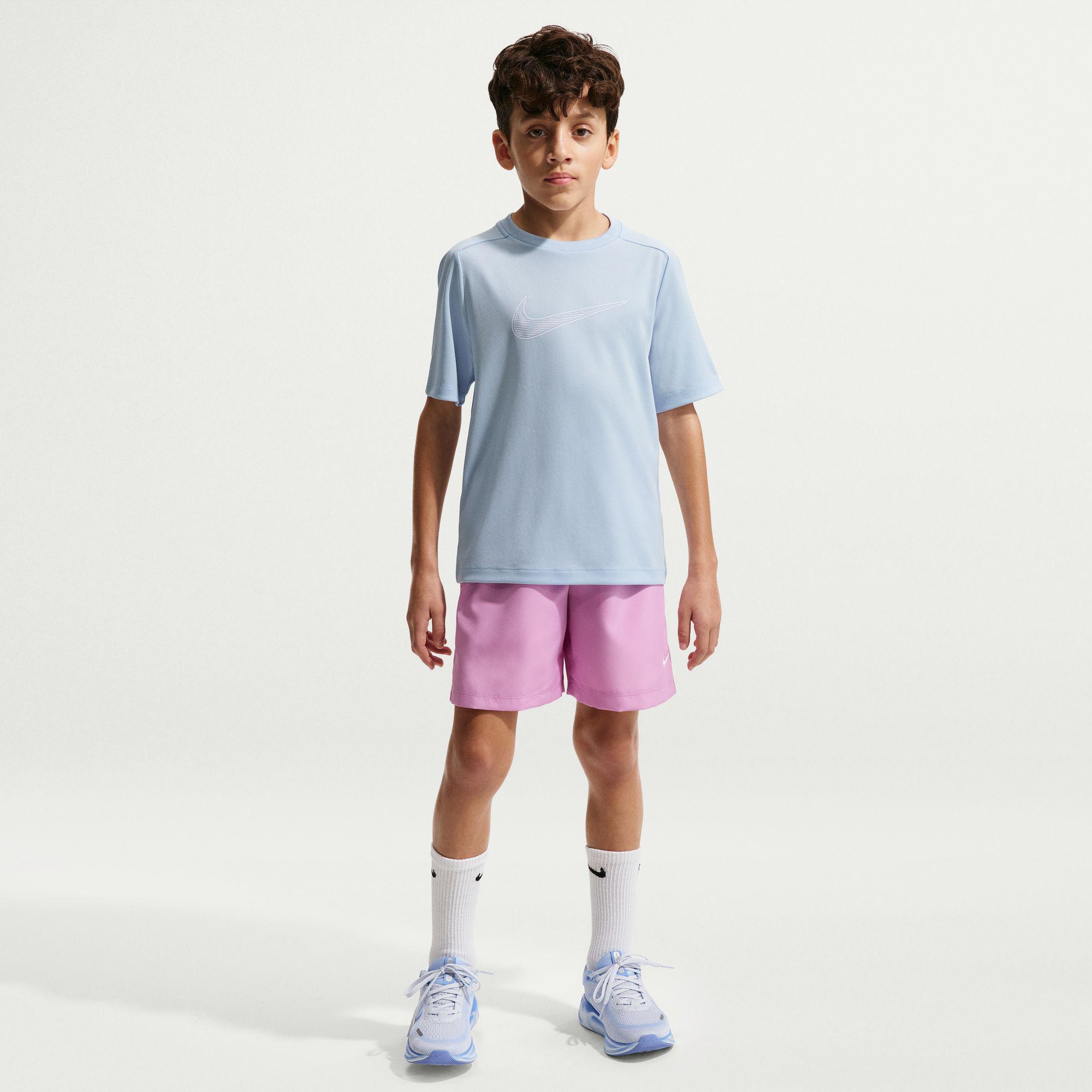 Nike Dri-Fit Multi Çocuk Mavi T-Shirt