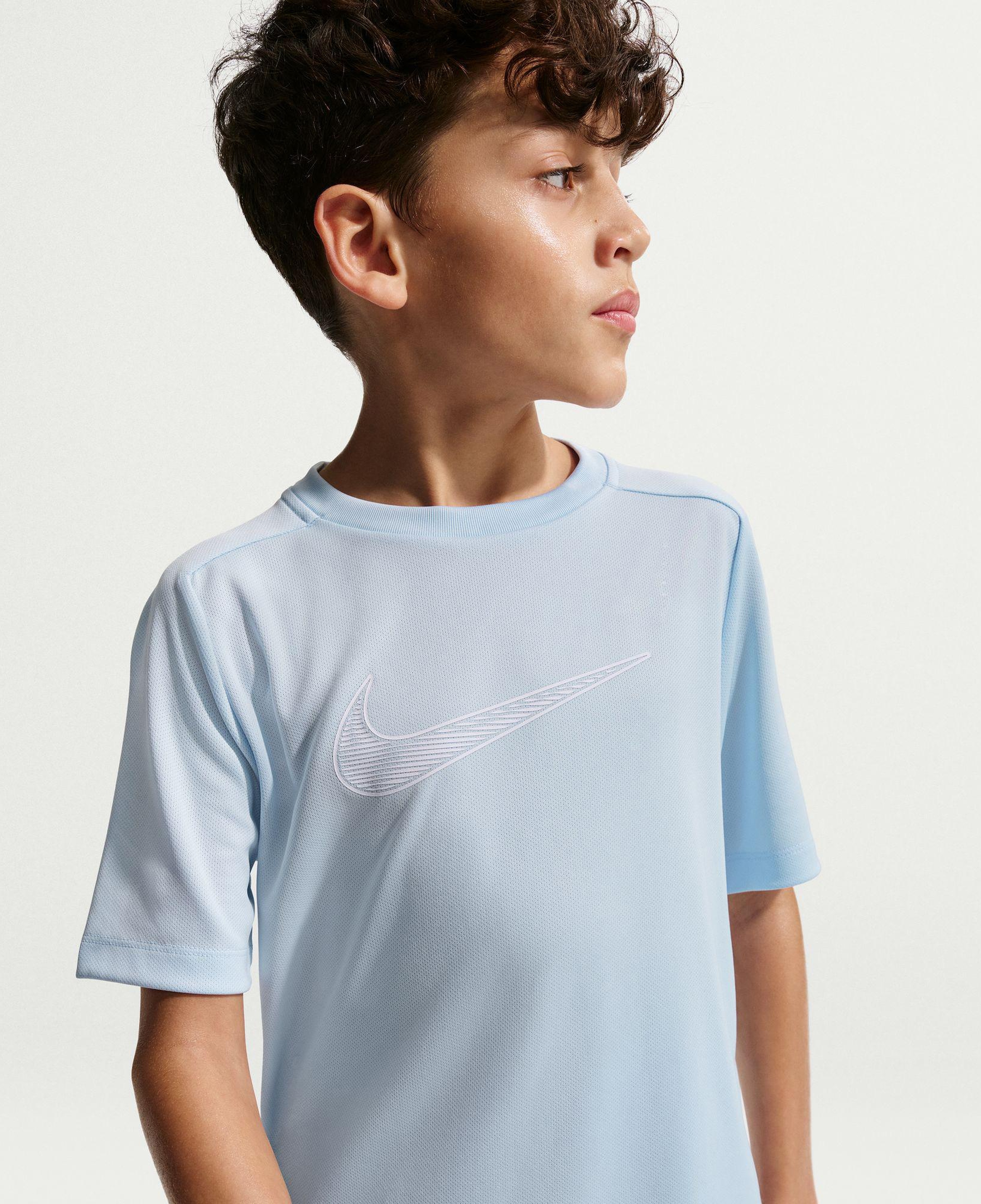 Nike Dri-Fit Multi Çocuk Mavi T-Shirt