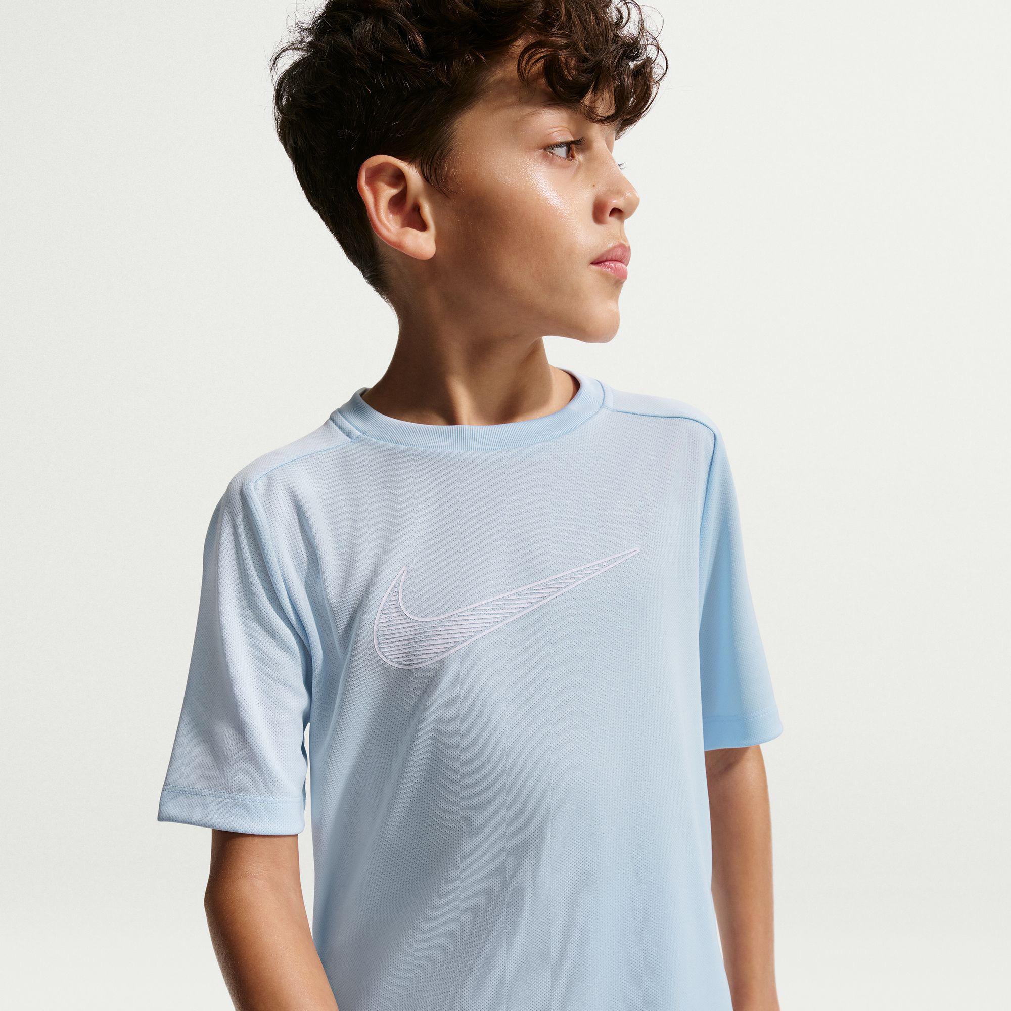 Nike Dri-Fit Multi Çocuk Mavi T-Shirt