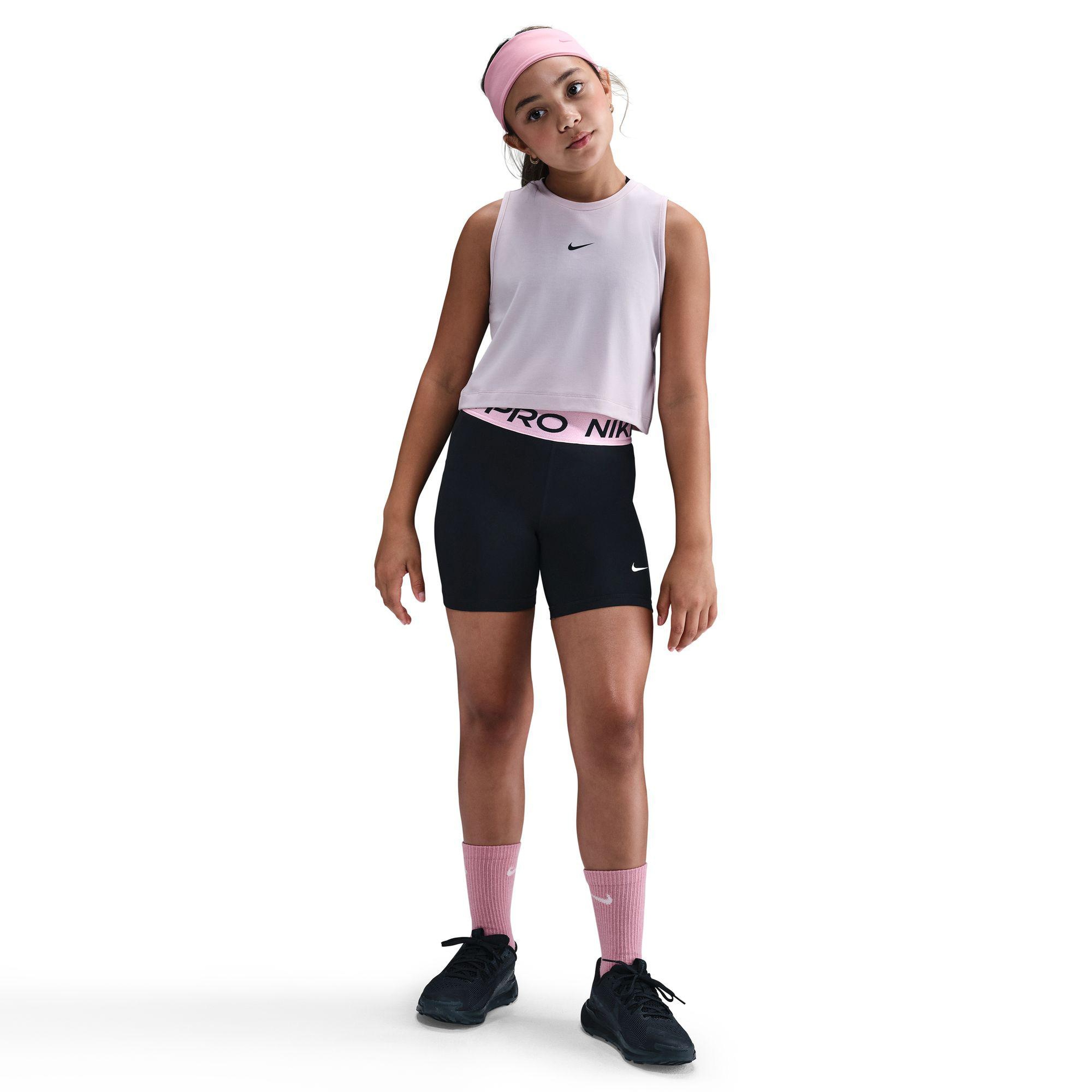 Nike Pro Dri-Fit 13 cm Çocuk Siyah Kısa Tayt