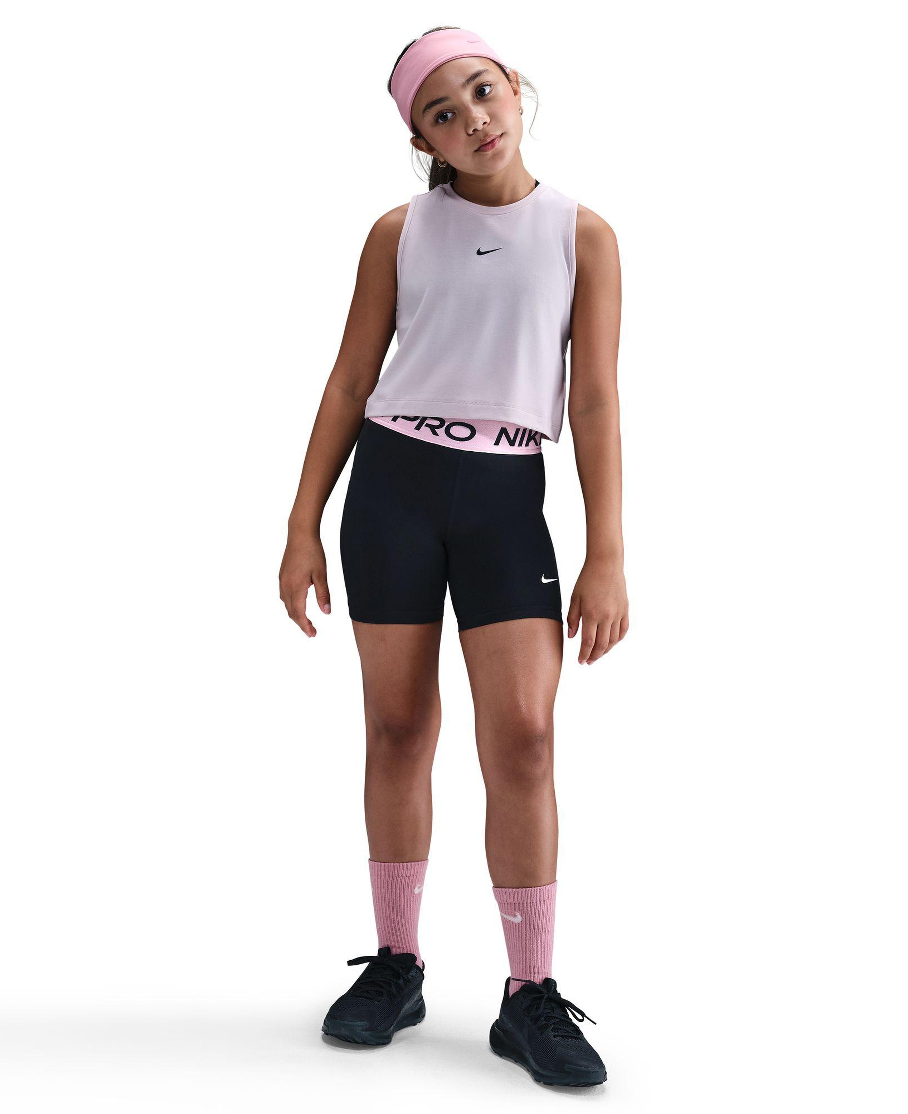 Nike Pro Dri-Fit 13 cm Çocuk Siyah Kısa Tayt
