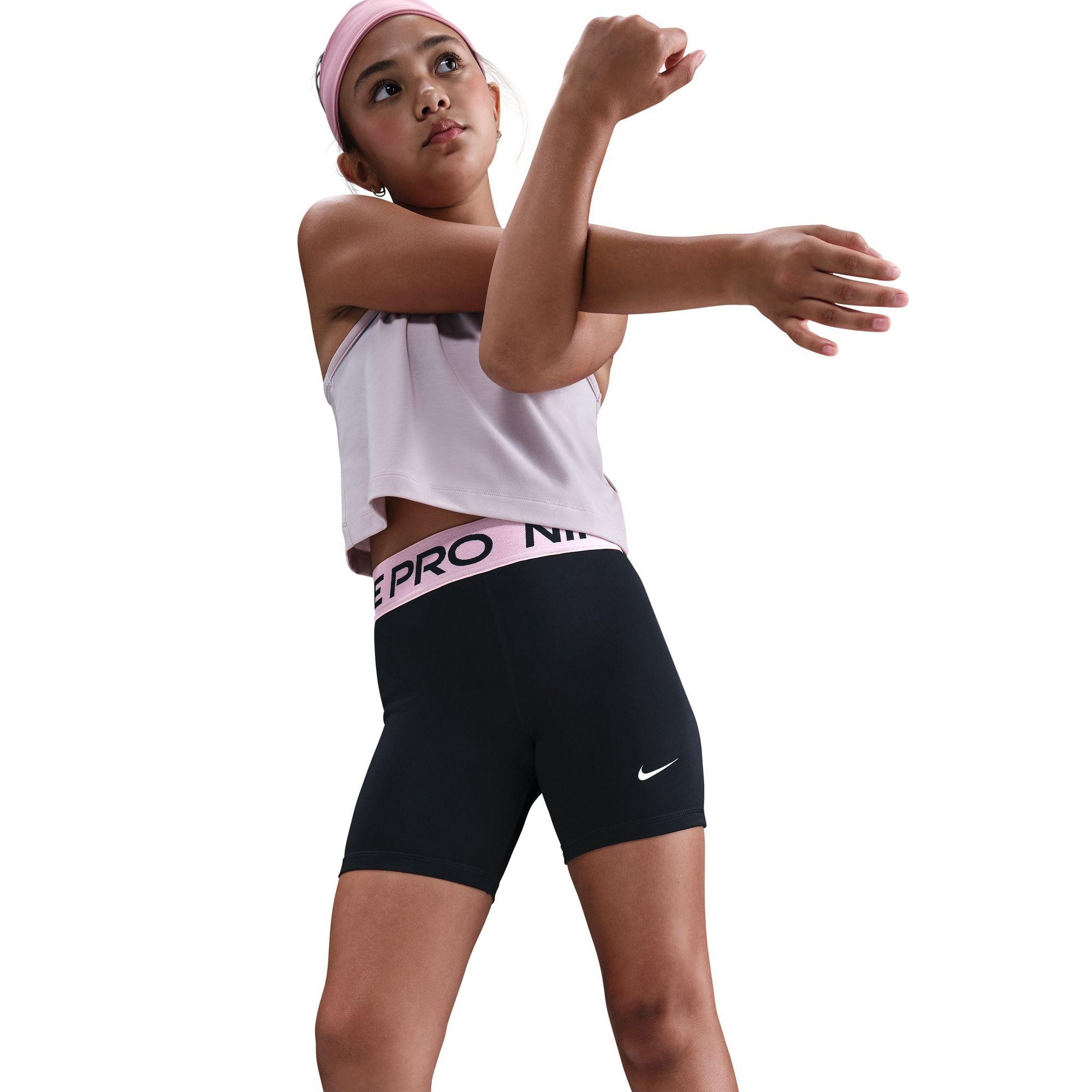 Nike Pro Dri-Fit 13 cm Çocuk Siyah Kısa Tayt