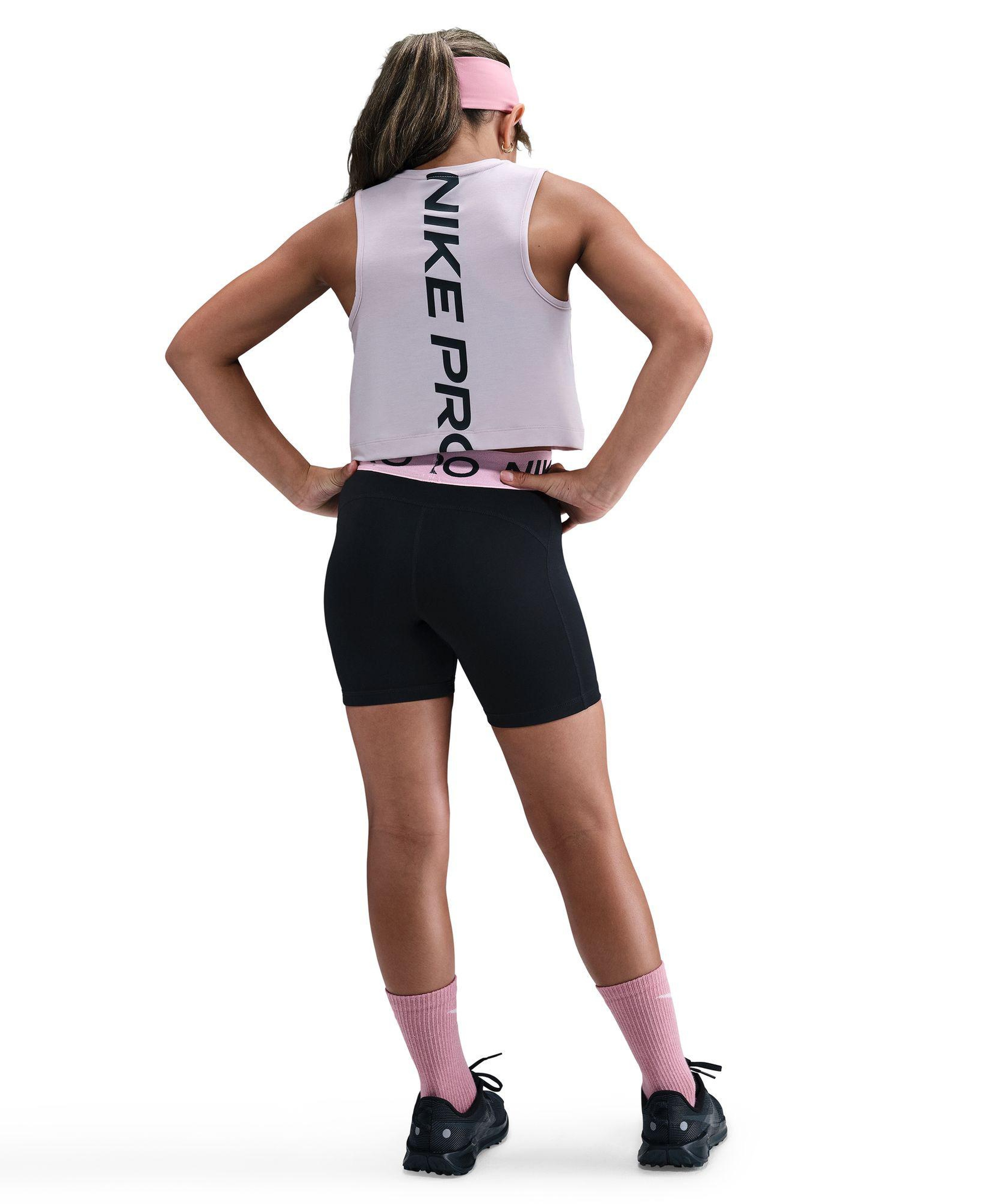 Nike Pro Dri-Fit 13 cm Çocuk Siyah Kısa Tayt