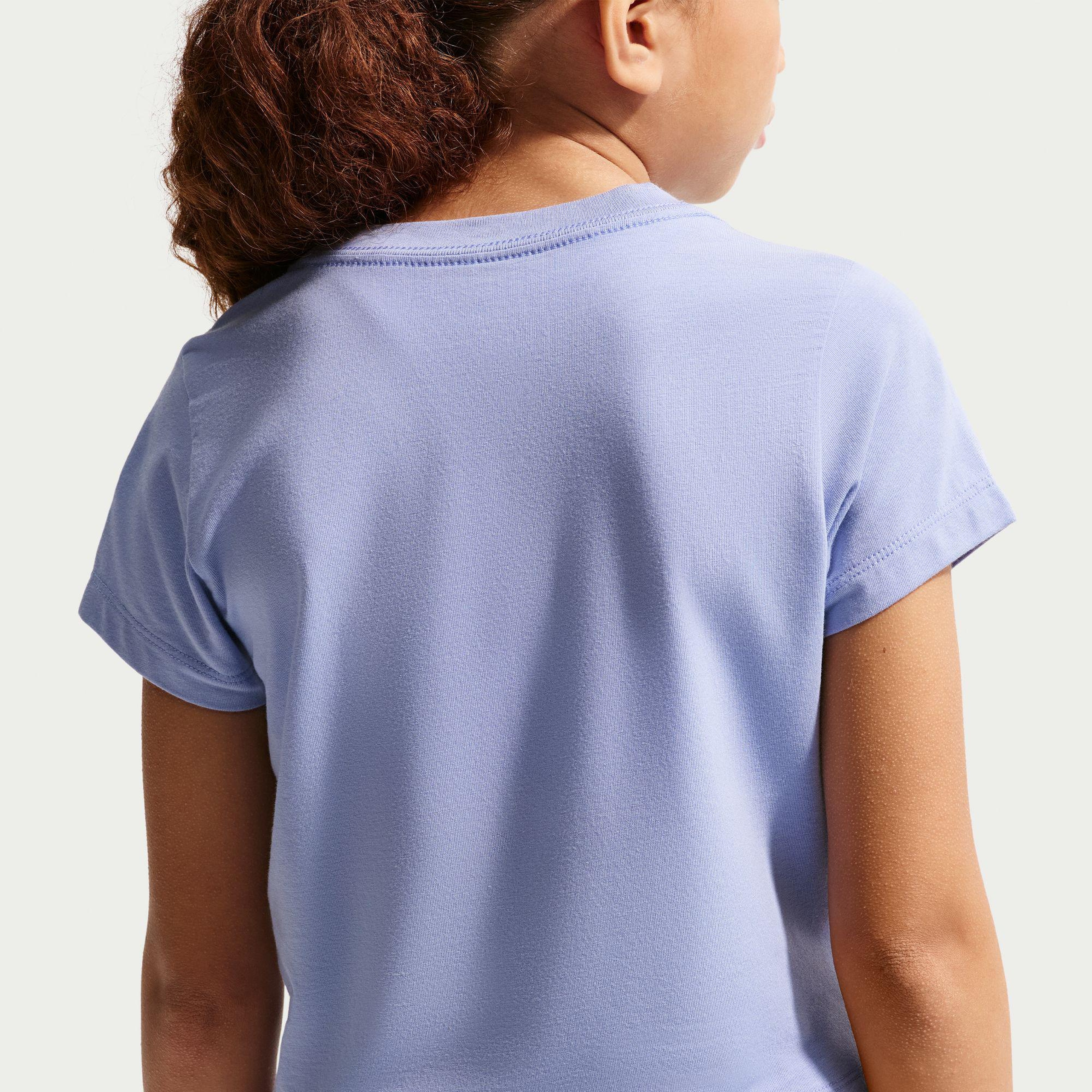 Nike Sportswear Çocuk Lila Crop T-Shirt