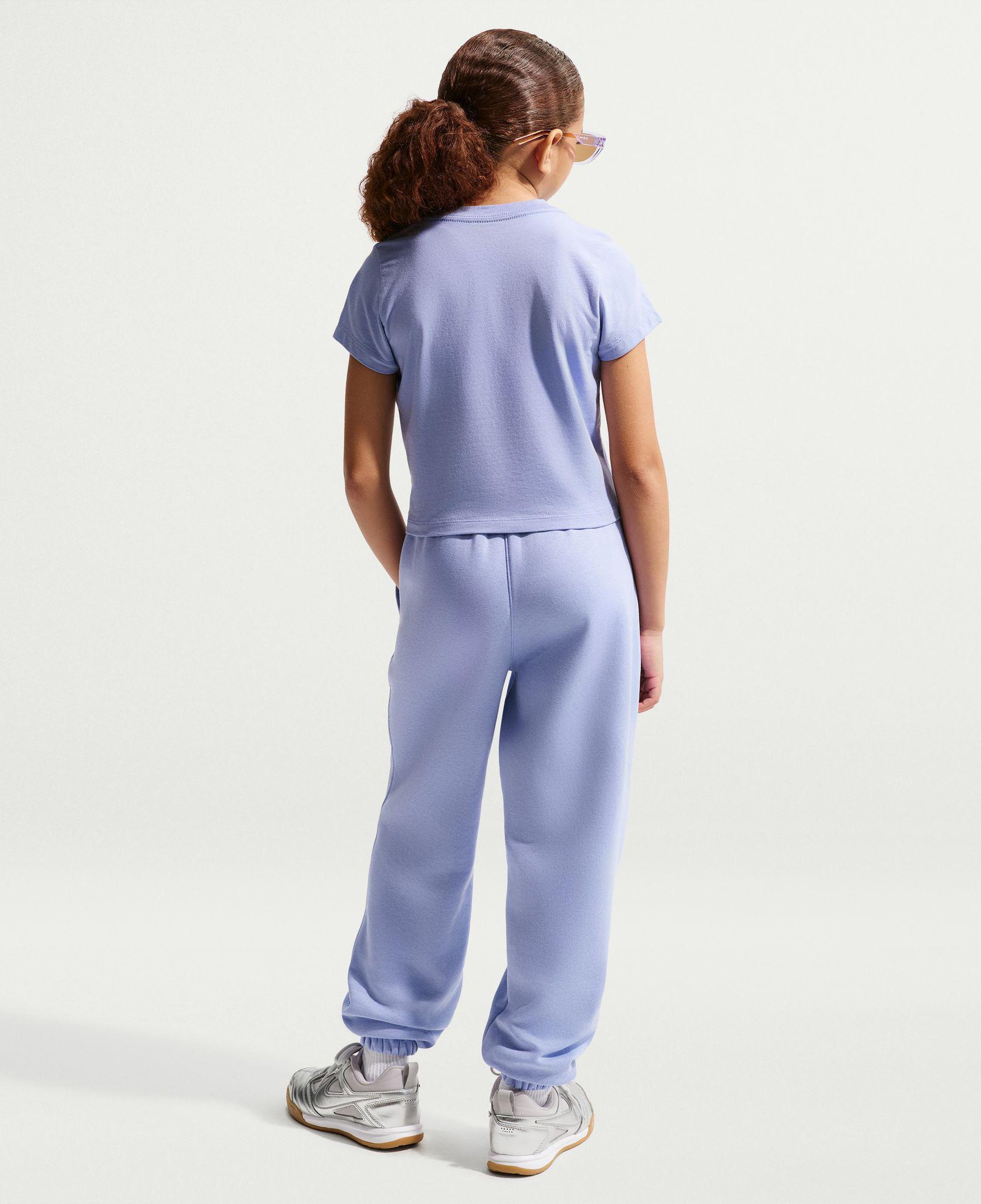 Nike Sportswear Çocuk Lila Crop T-Shirt