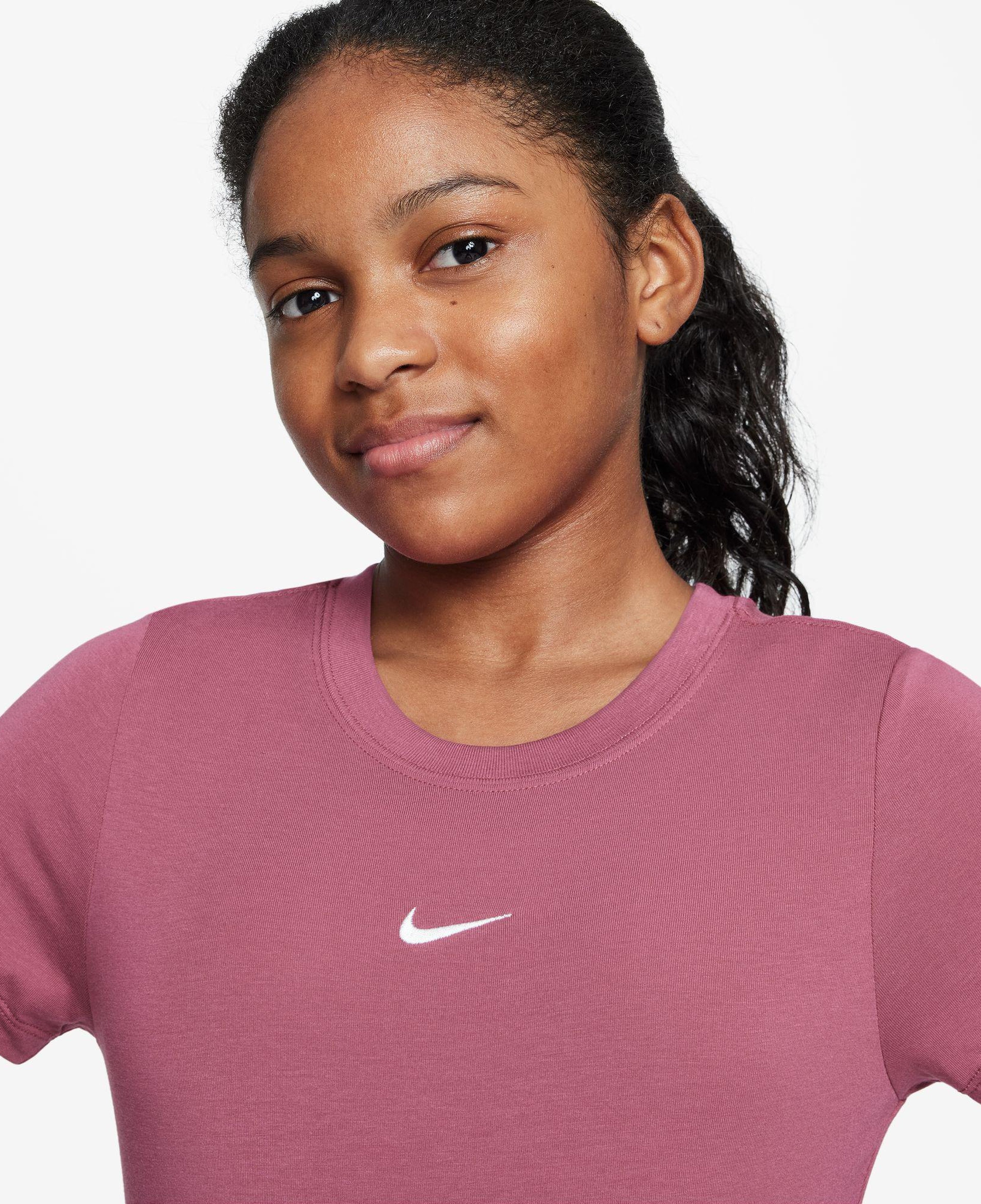Nike Sportswear Çocuk Pembe Crop T-Shirt