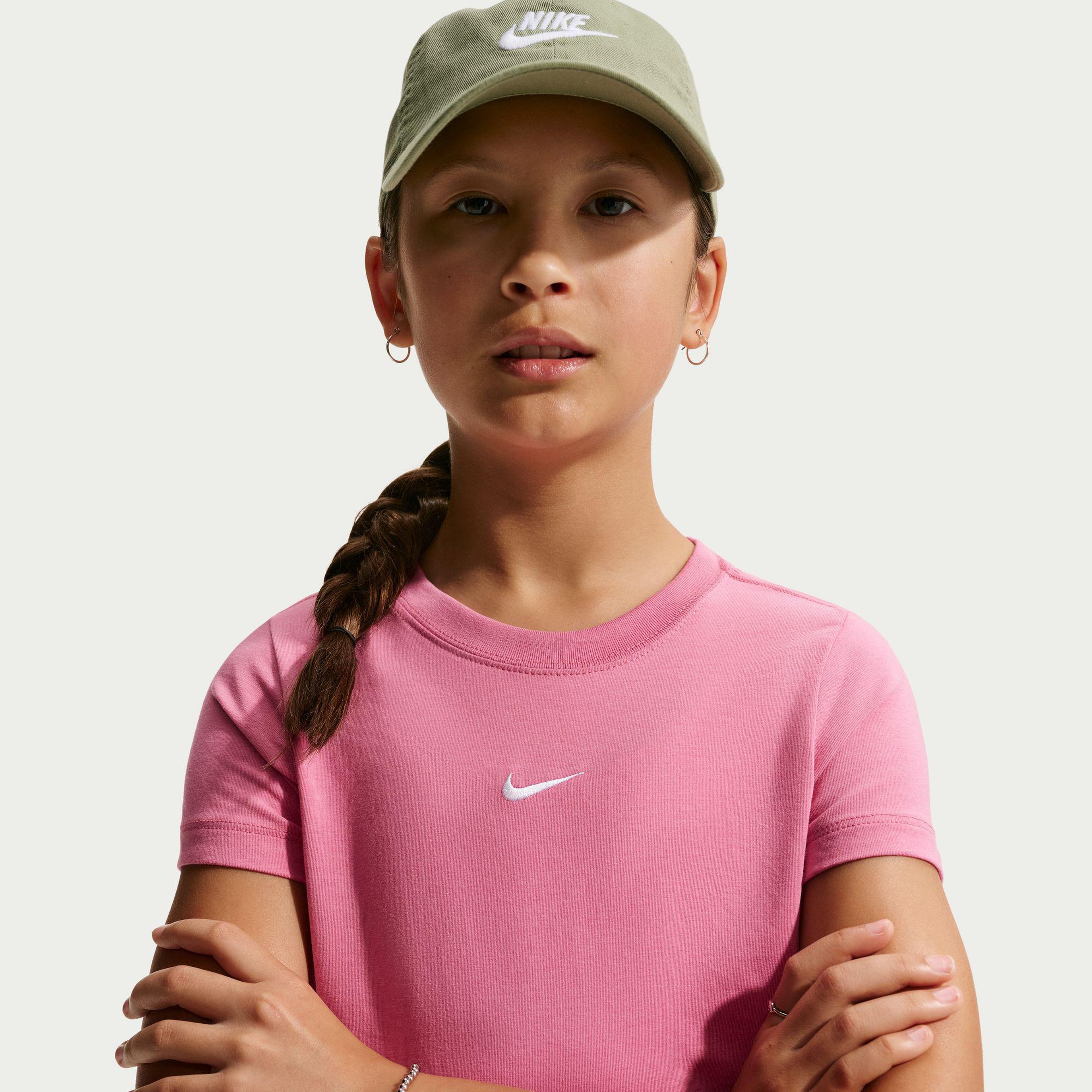 Nike Sportswear Çocuk Pembe Crop T-Shirt