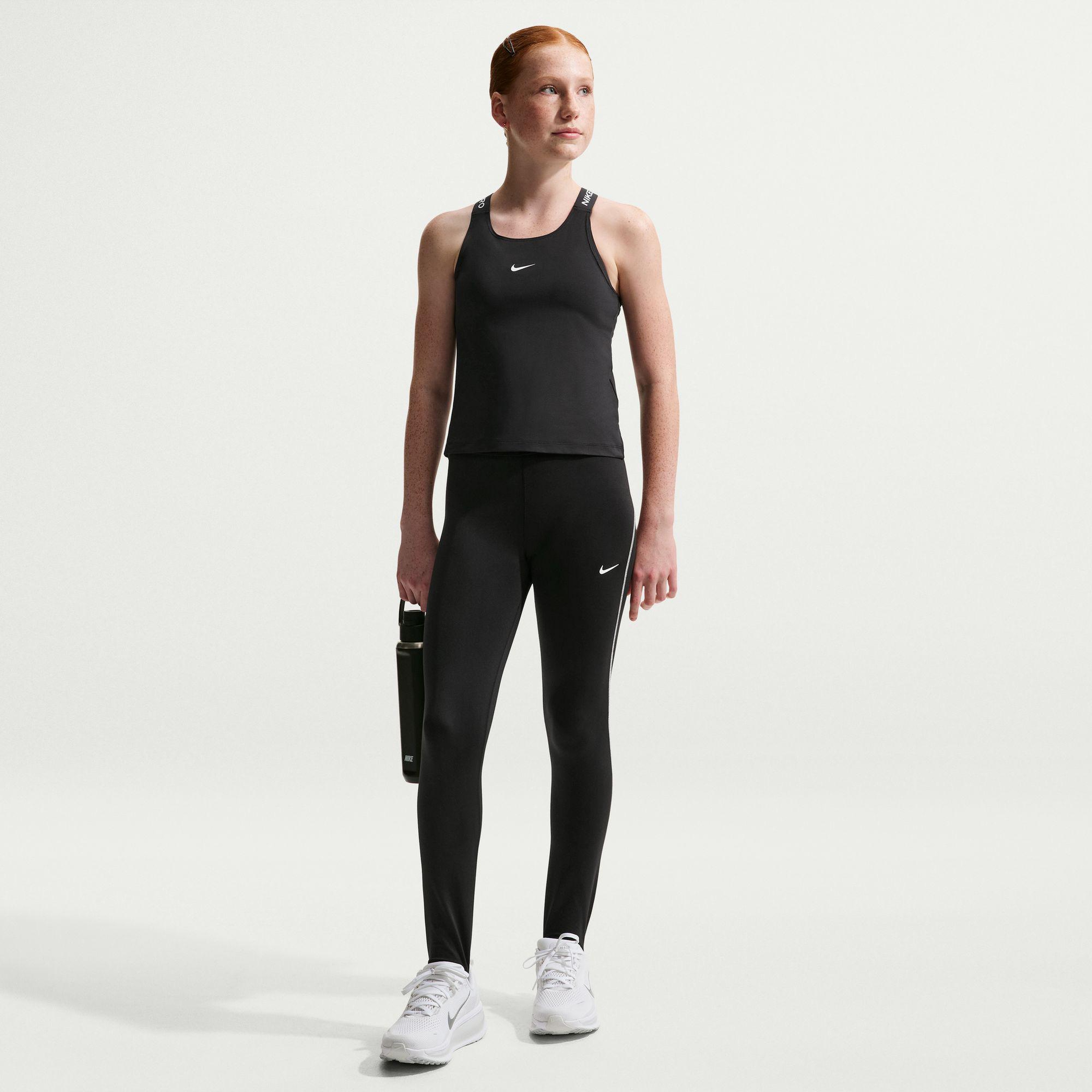 Nike Pro Dri-Fit Çocuk Siyah Kolsuz T-Shirt