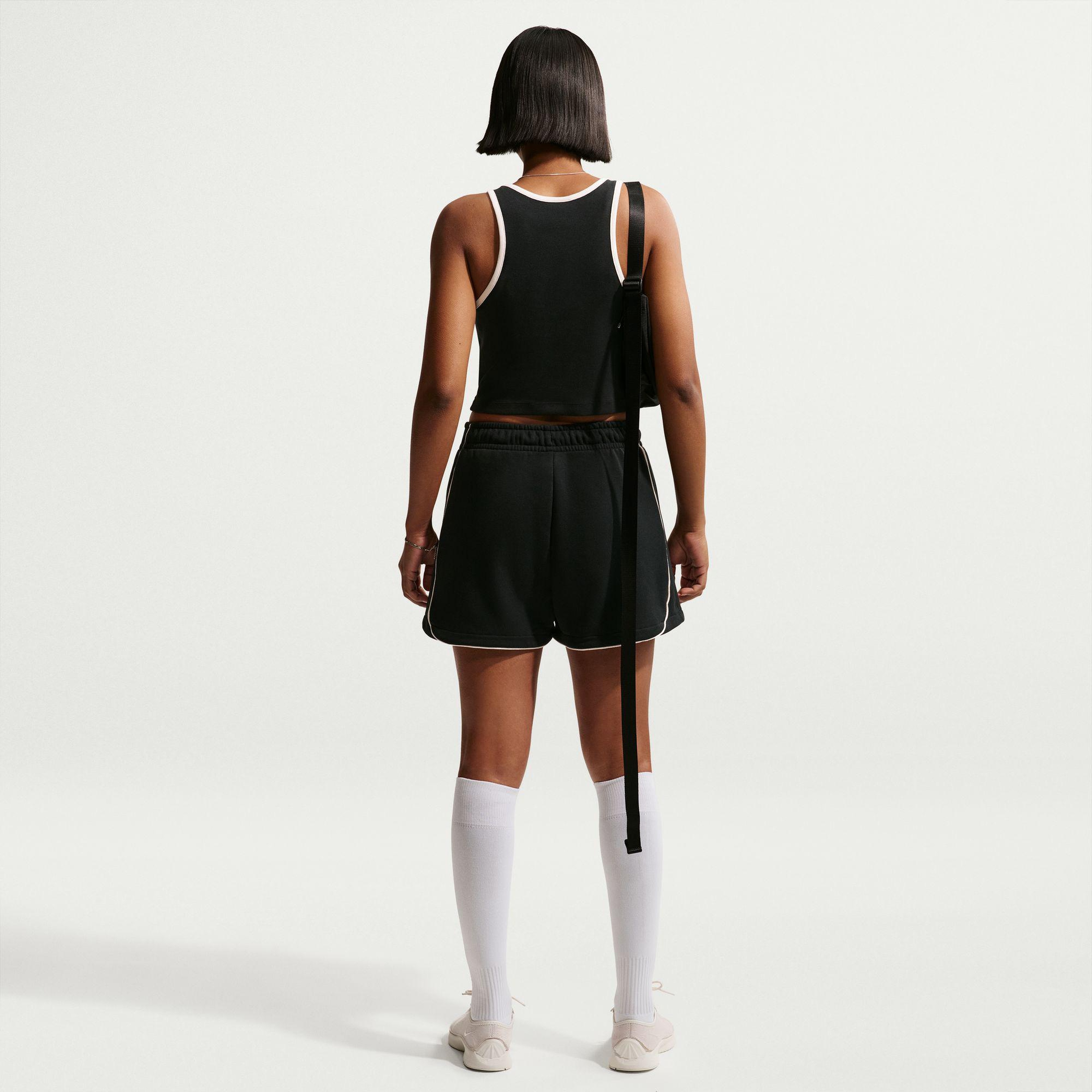 Nike Sportswear Street Graphic Kadın Siyah Kolsuz T-Shirt