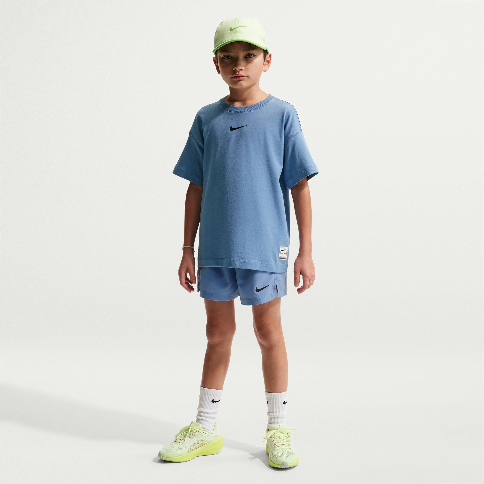 Nike Pro Dri-Fit Performance Çocuk Mavi T-Shirt