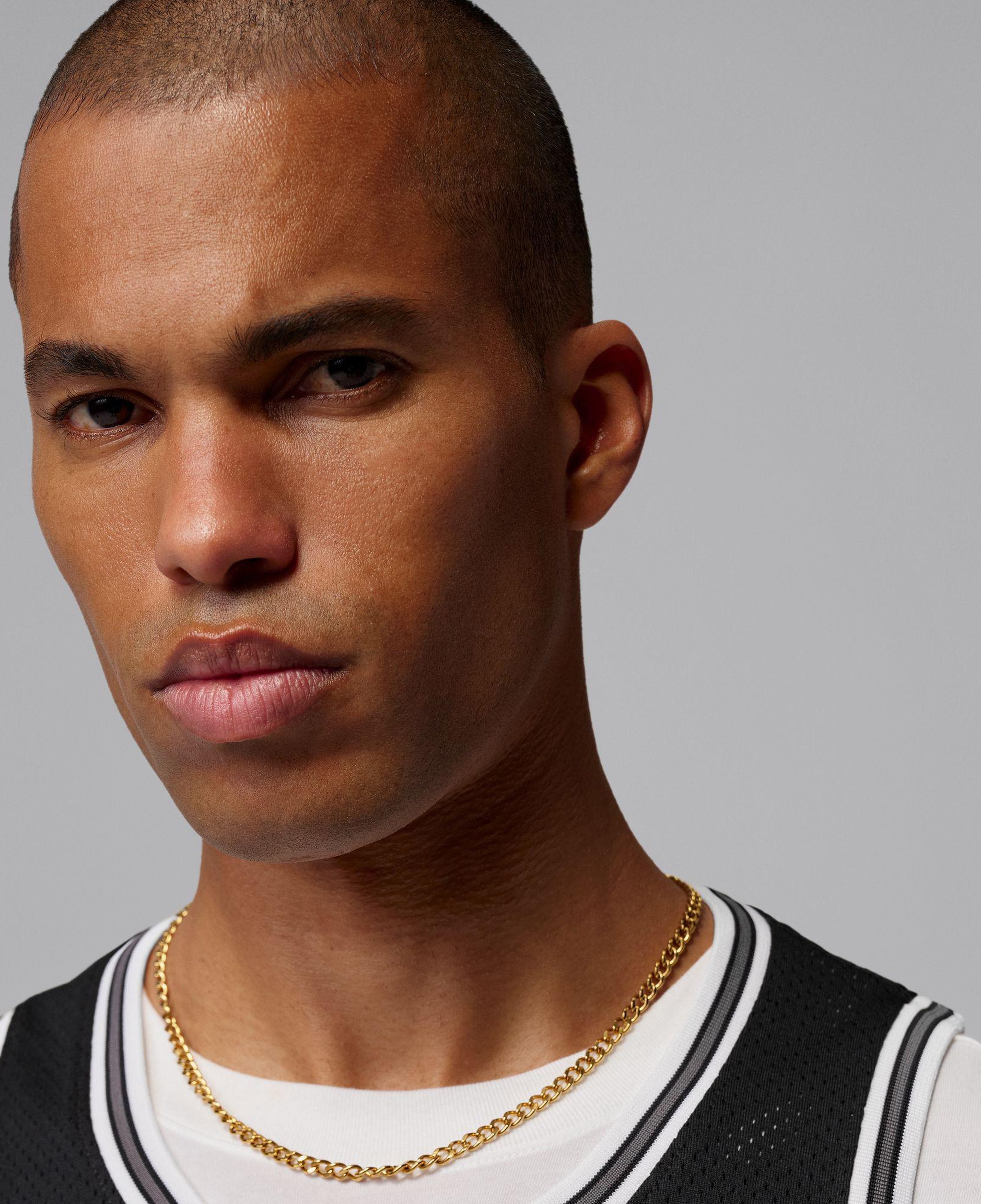 Jordan Brooklyn Mesh Jersey Erkek Siyah Kolsuz T-Shirt