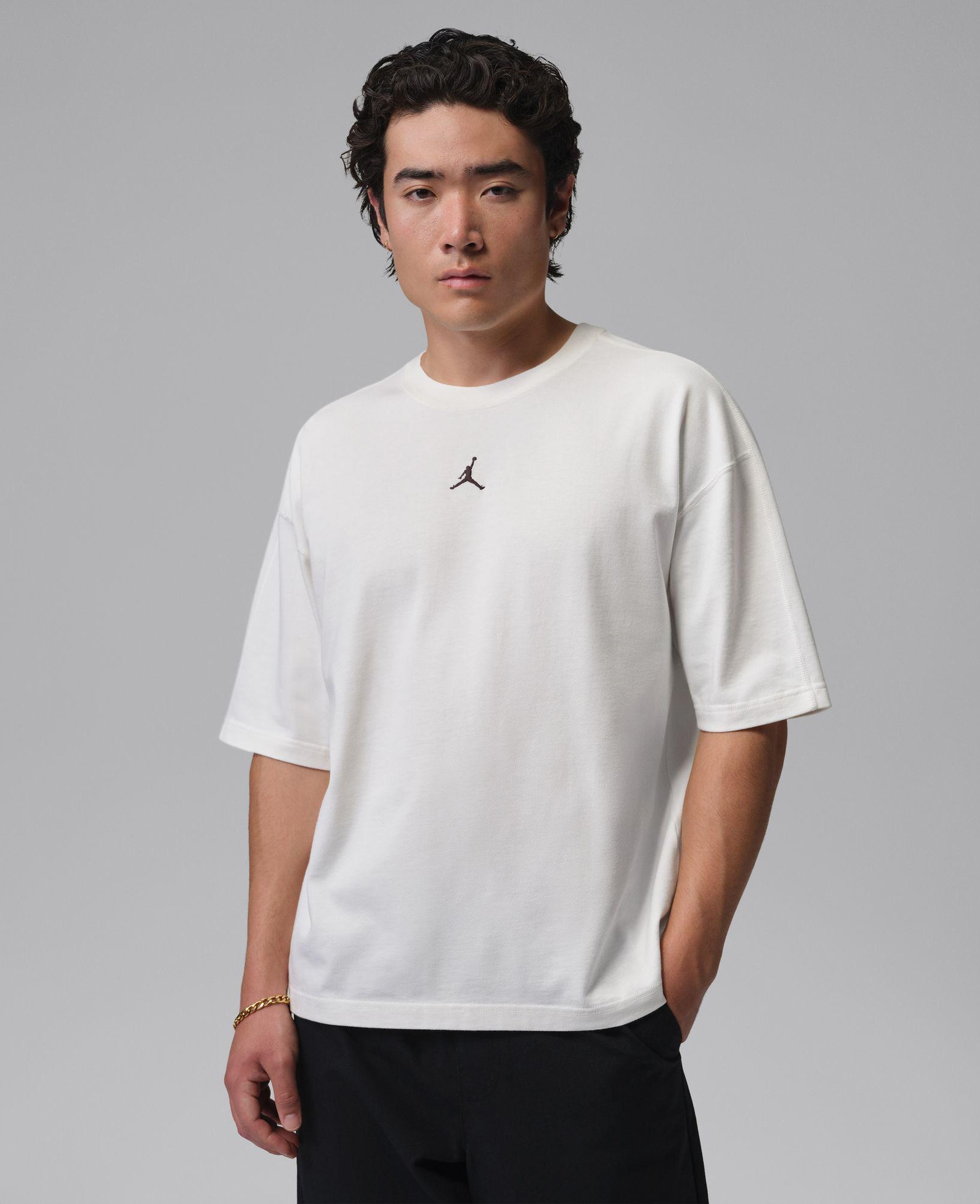 Jordan Flight Heavyweight Erkek Beyaz T-Shirt