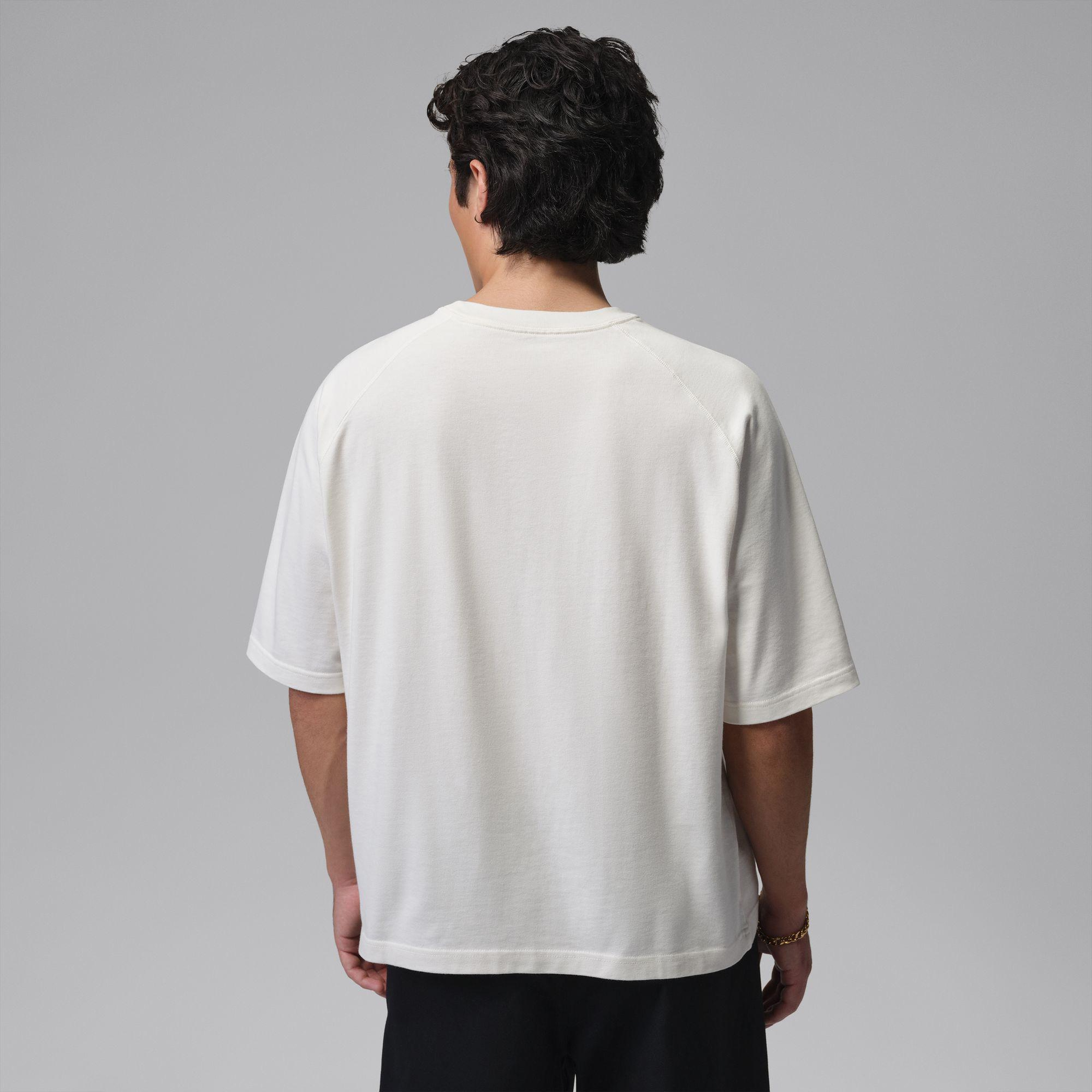 Jordan Flight Heavyweight Erkek Beyaz T-Shirt