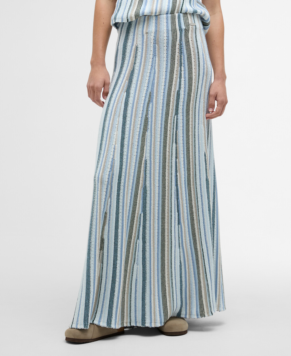 Barbour Josie Knitted Maxi Etek