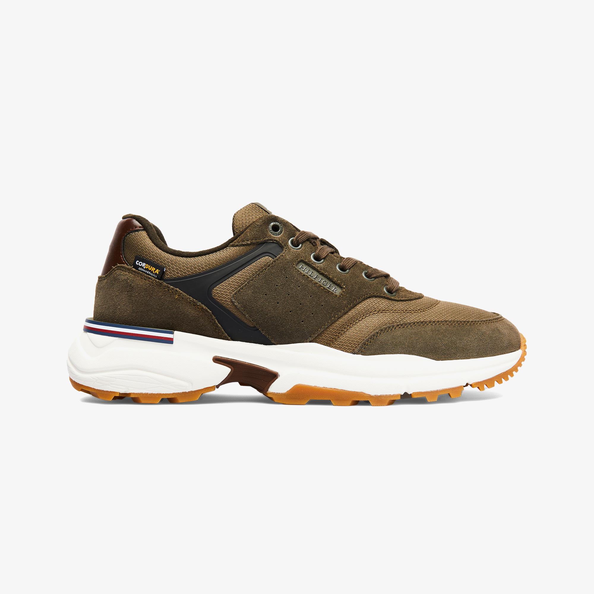 Tommy Hilfiger Erkek Haki Sneaker