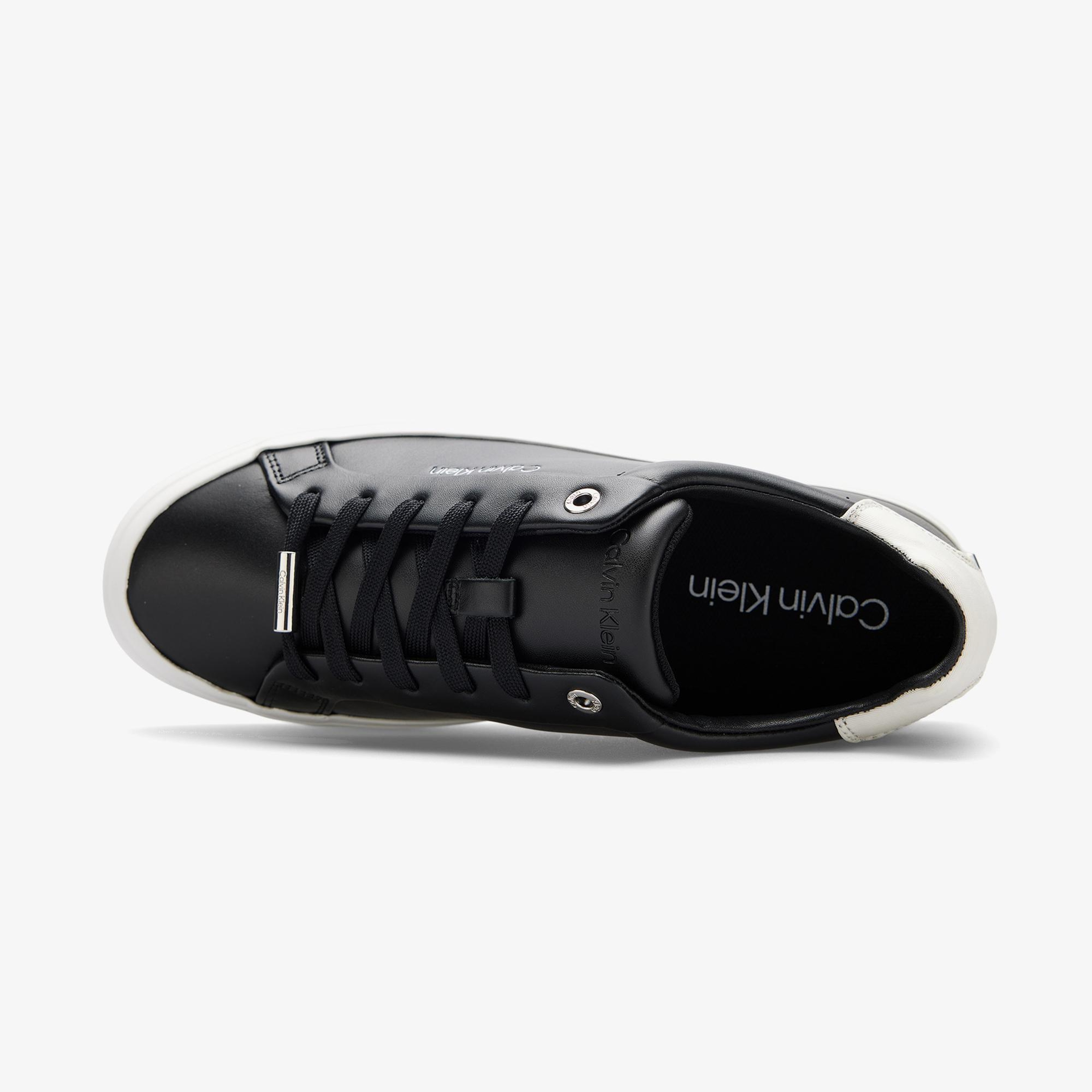 Calvin Klein Vulc Lace Up Kadın Siyah Sneaker