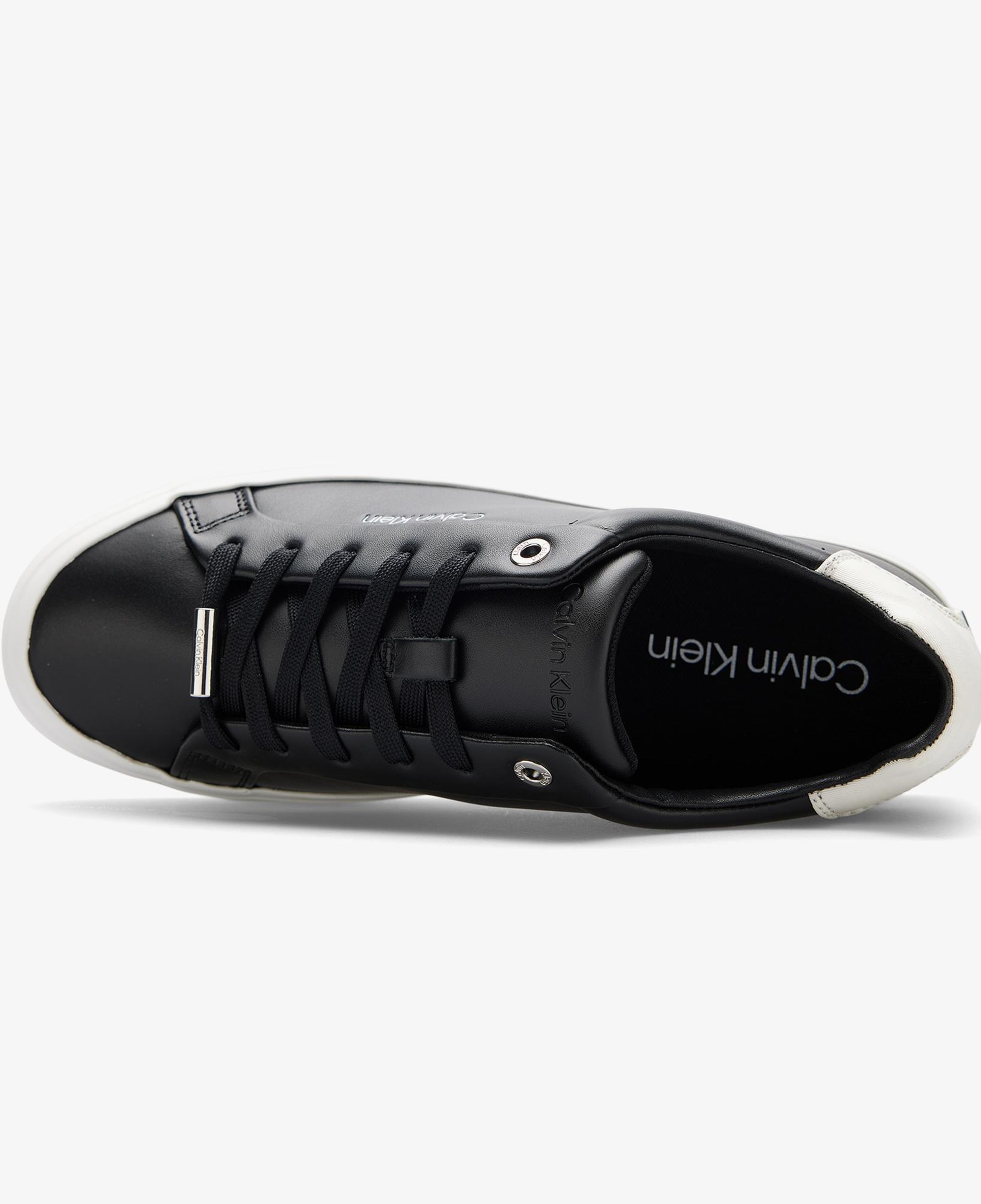 Calvin Klein Vulc Lace Up Kadın Siyah Sneaker
