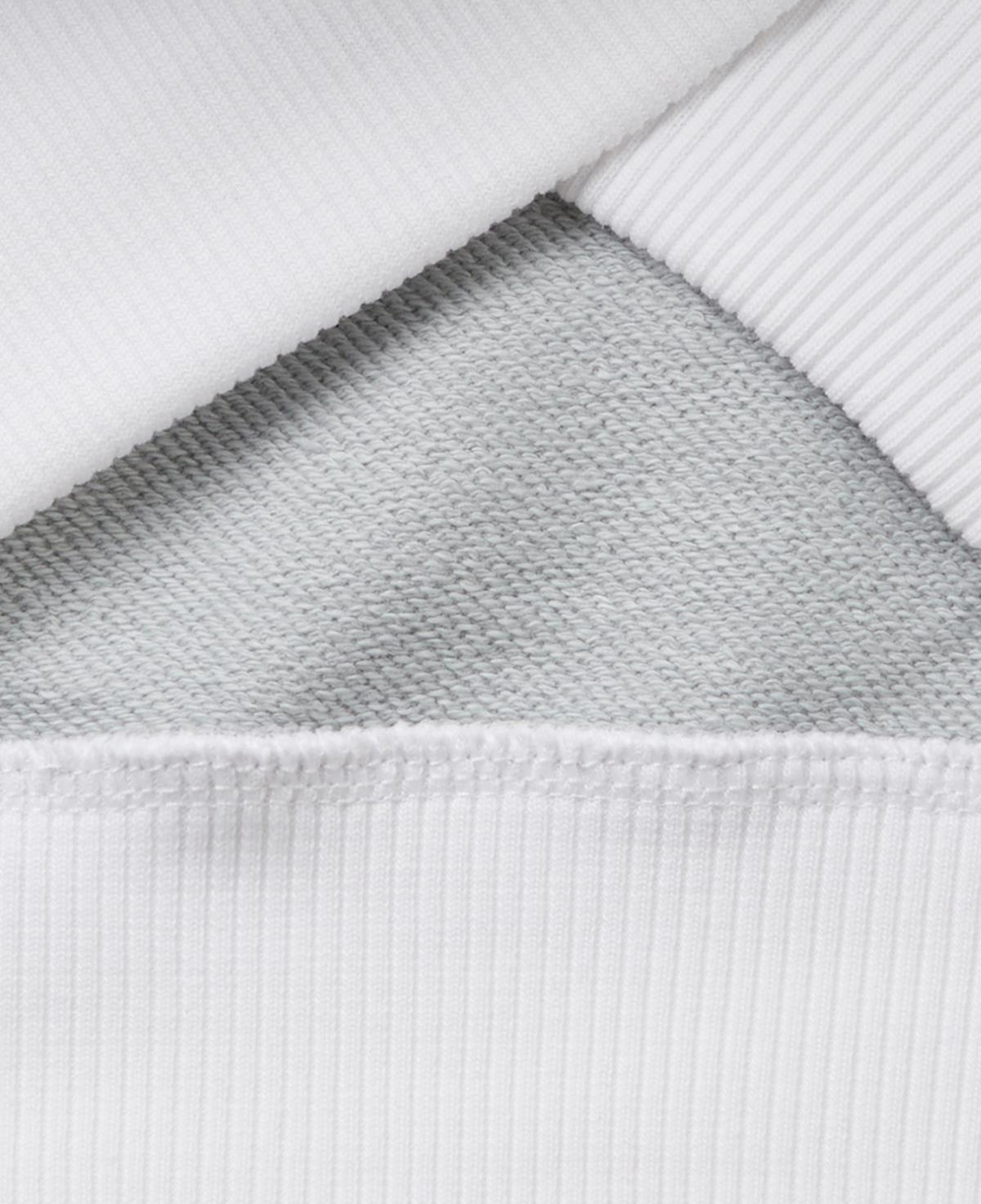 Erkek Çocuk Gri Benetton Logolu Kanguru Cepli Kapüşonlu Sweatshirt