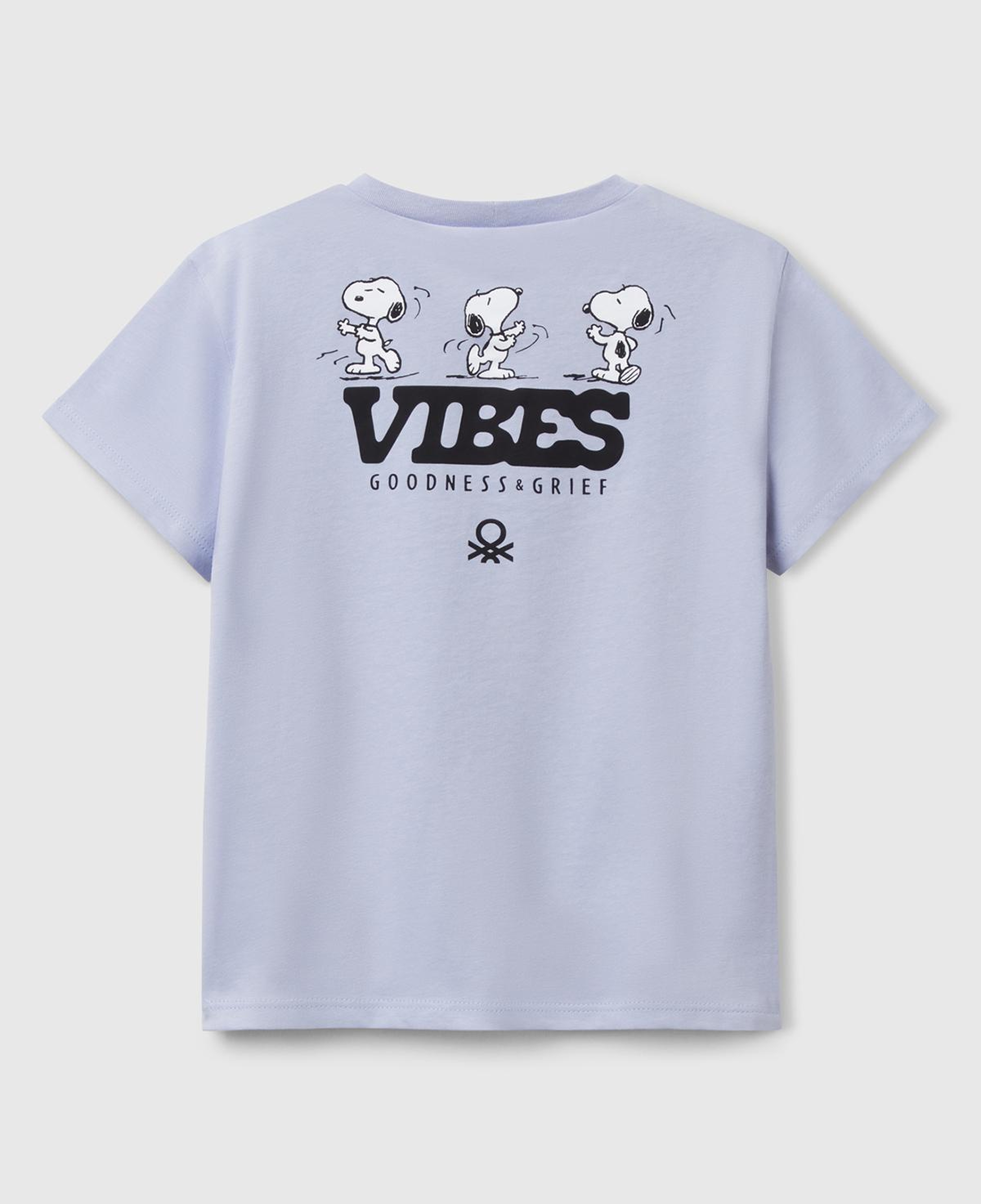 Kız Çocuk Lila Peanuts Baskılı T-Shirt