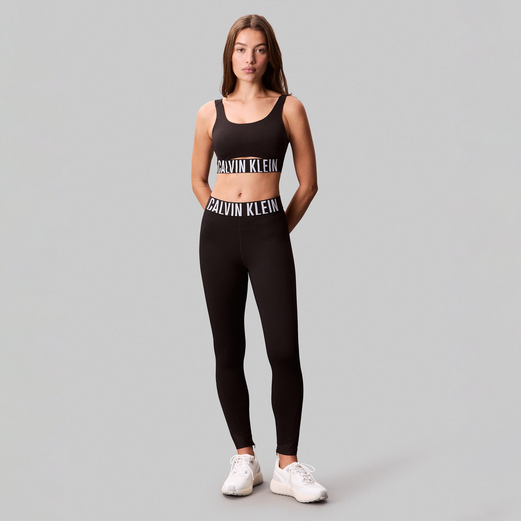 Calvin Klein İntense Power Medium Mesh Kadın Siyah Bra