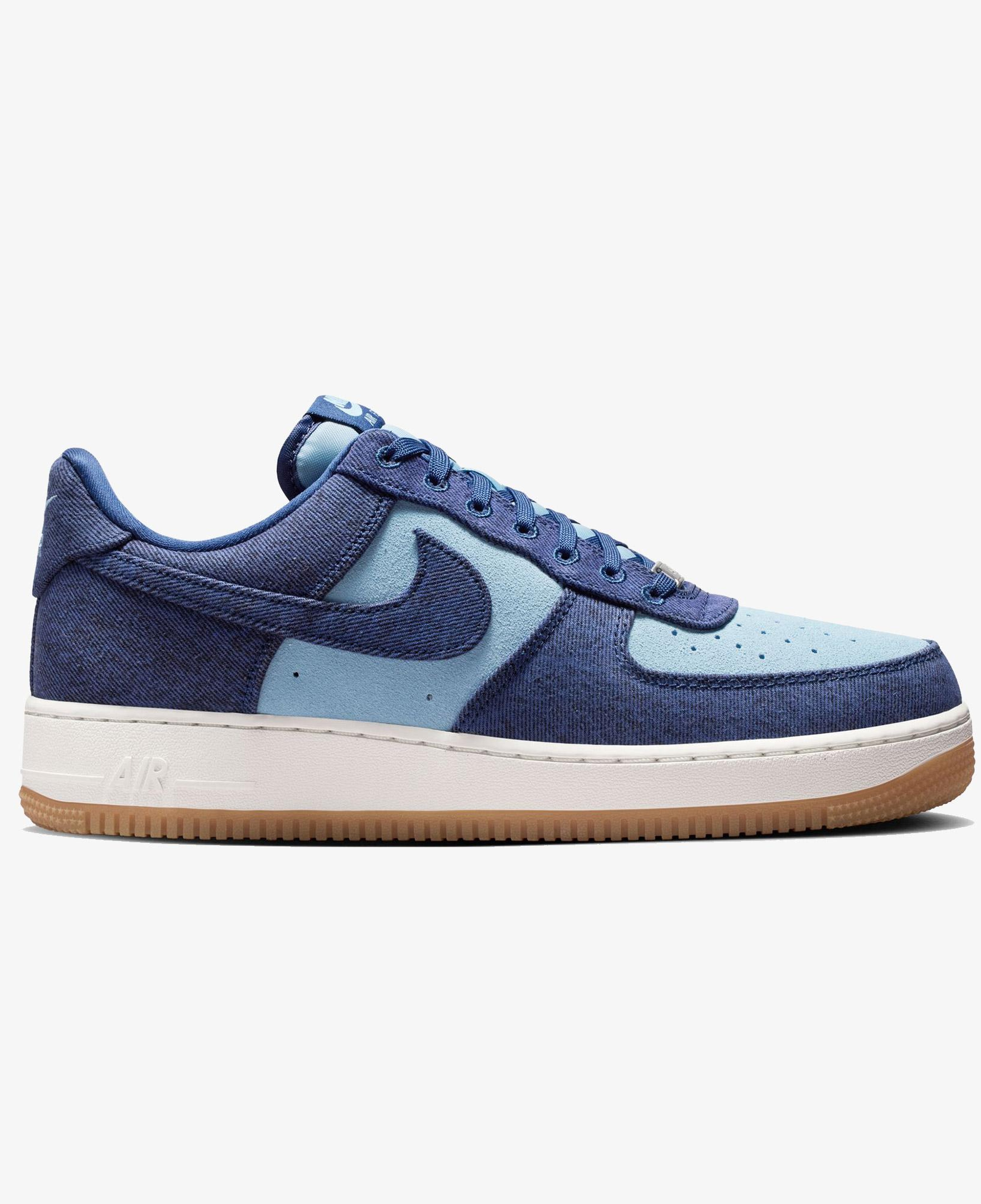 Nike Air Force 1 '07 LV8 Erkek Lacivert Spor Ayakkabı