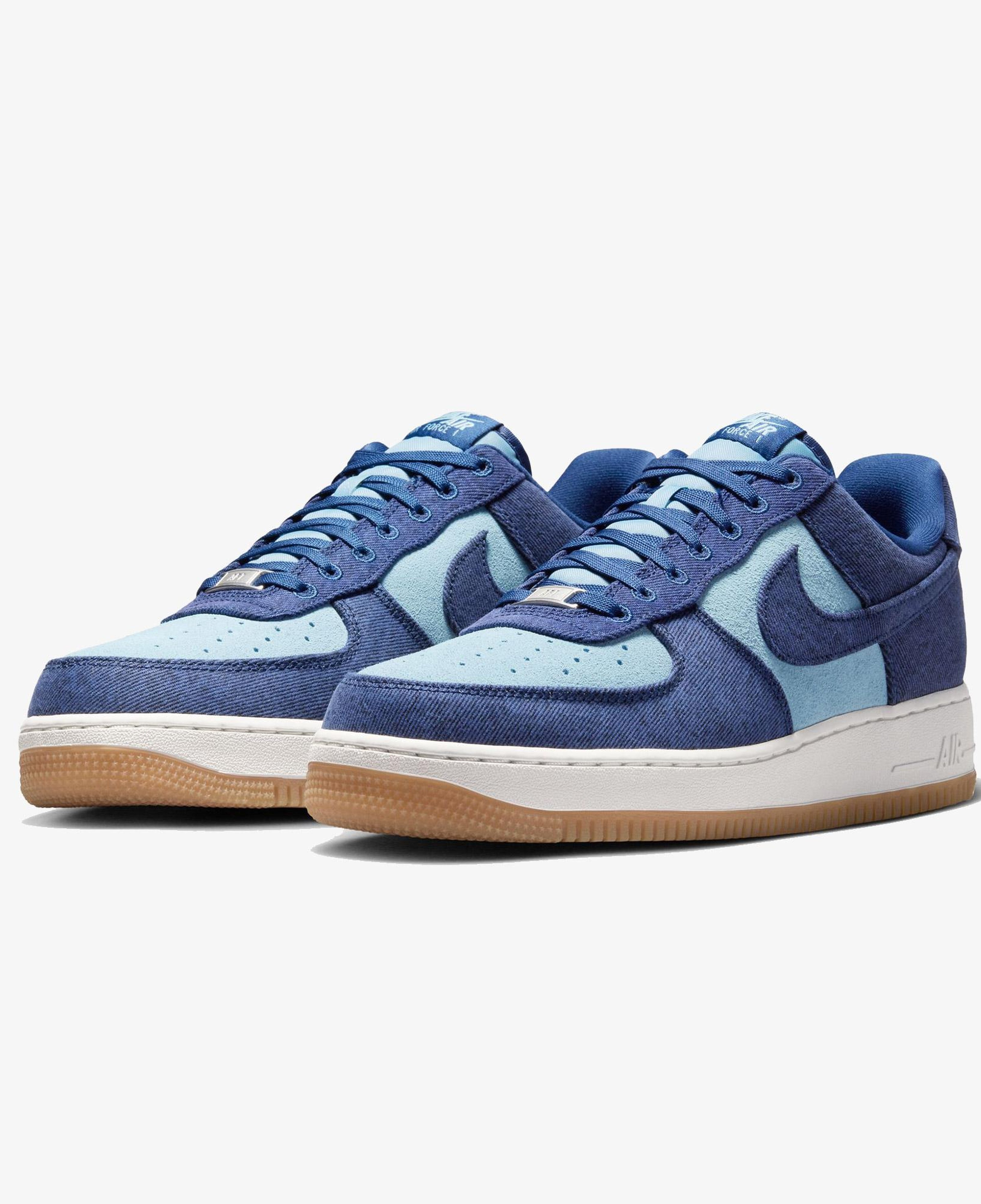 Nike Air Force 1 '07 LV8 Erkek Lacivert Spor Ayakkabı