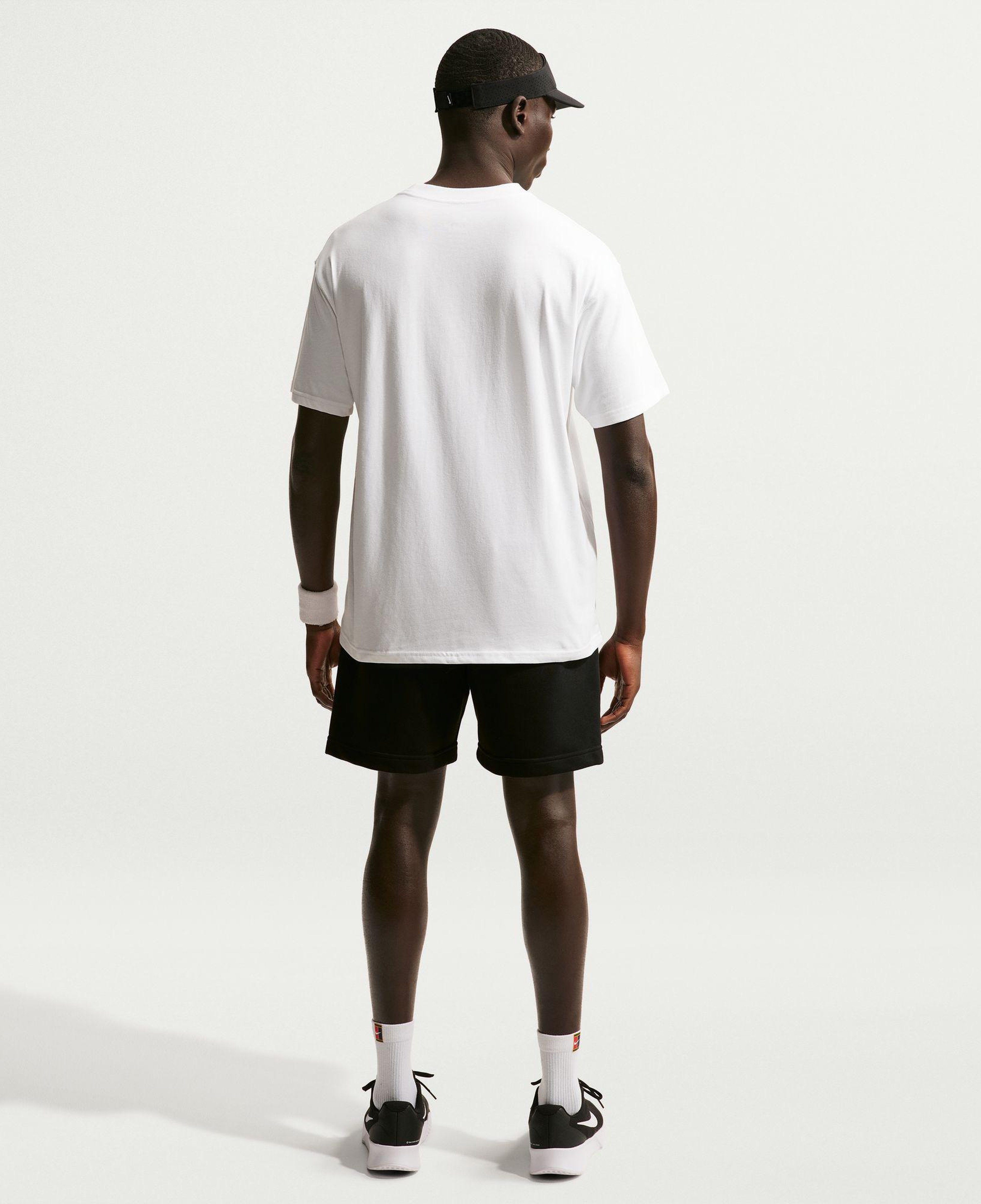 Nike Court Dri-Fit Heritage Fleece Erkek Siyah Şort