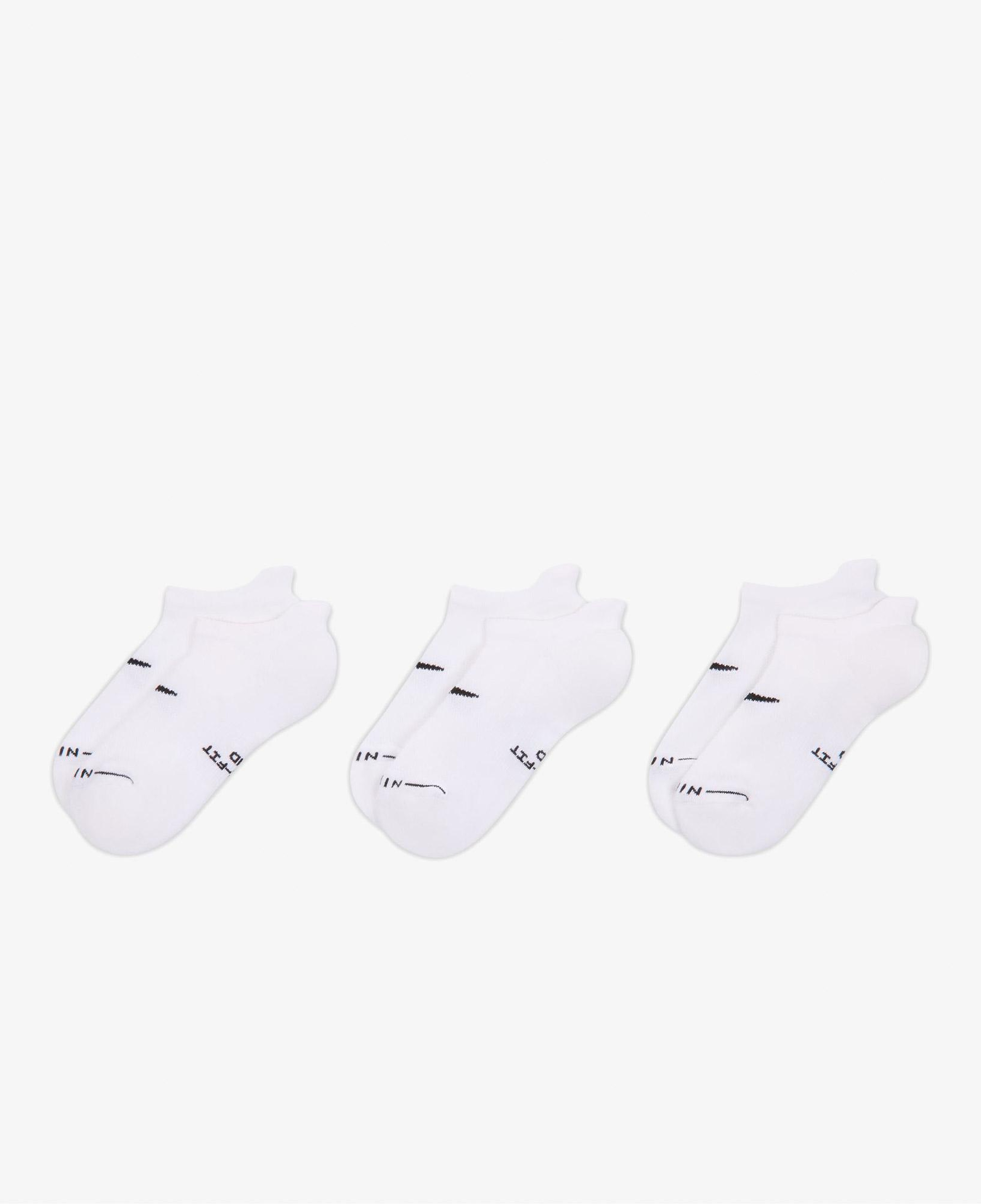 Nike Everyday Elevated 3'lü Unisex Beyaz Çorap