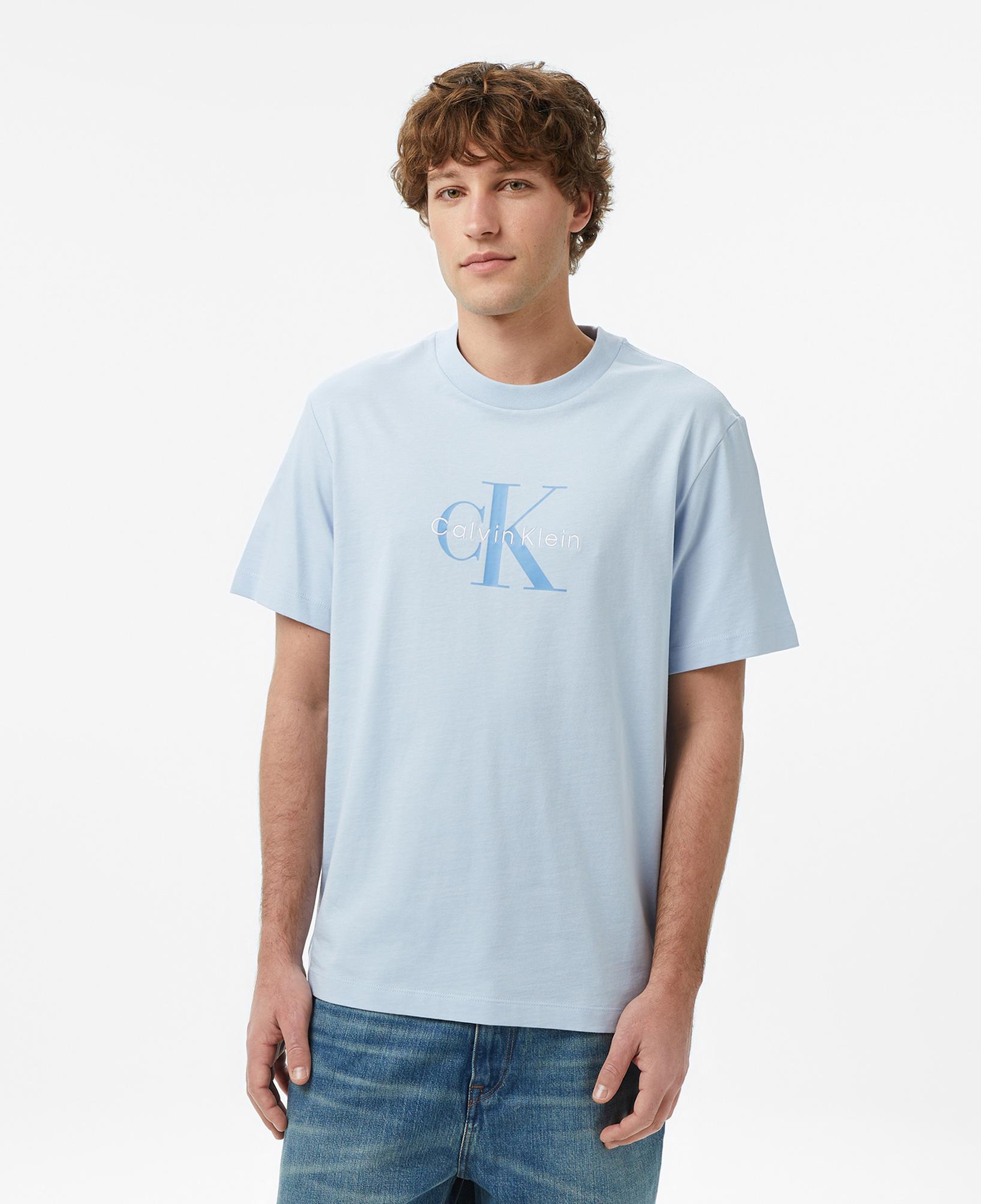 Calvin Klein Hero Monologo 20S Erkek Mavi T-Shirt