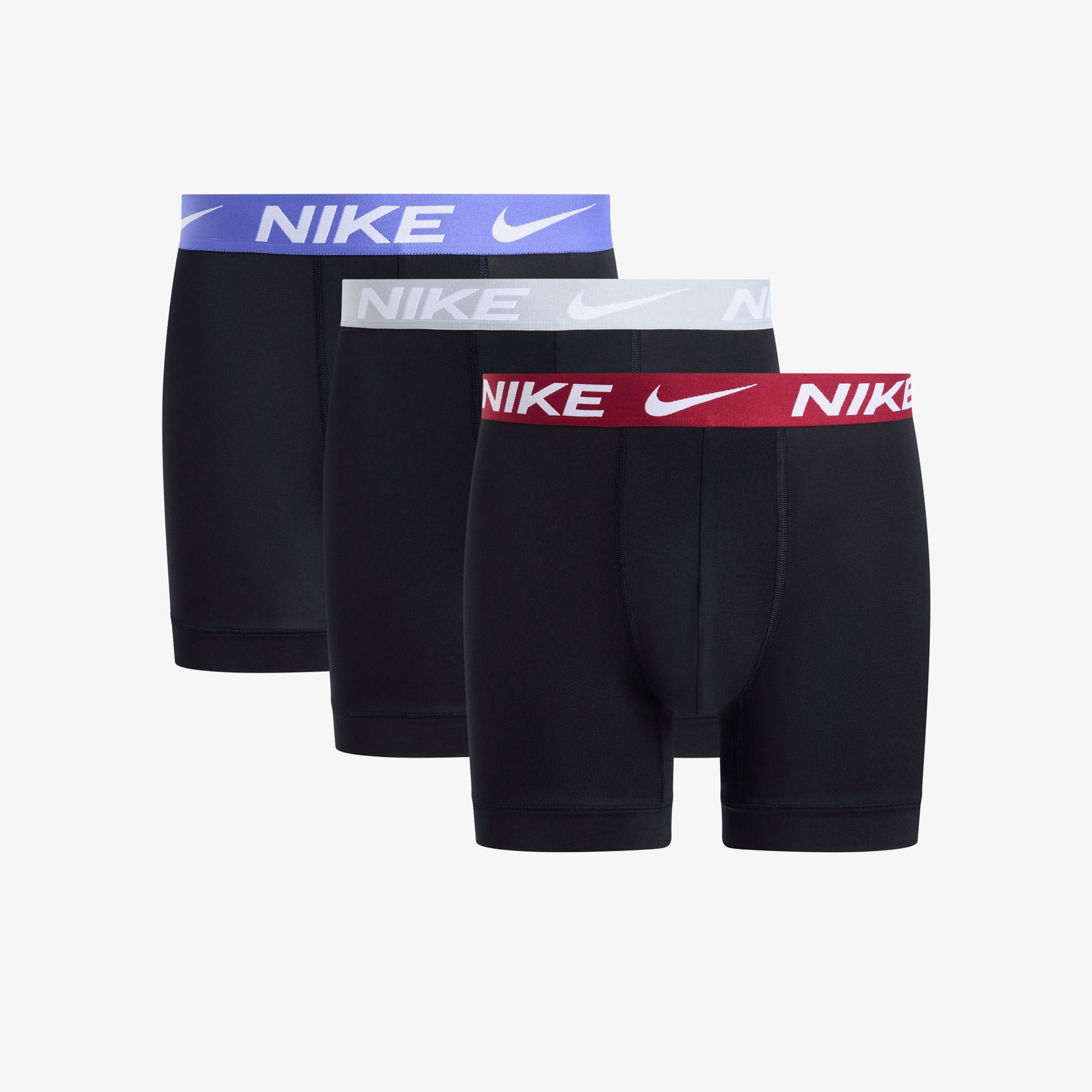Nike Brief 3'lü Erkek Siyah Boxer