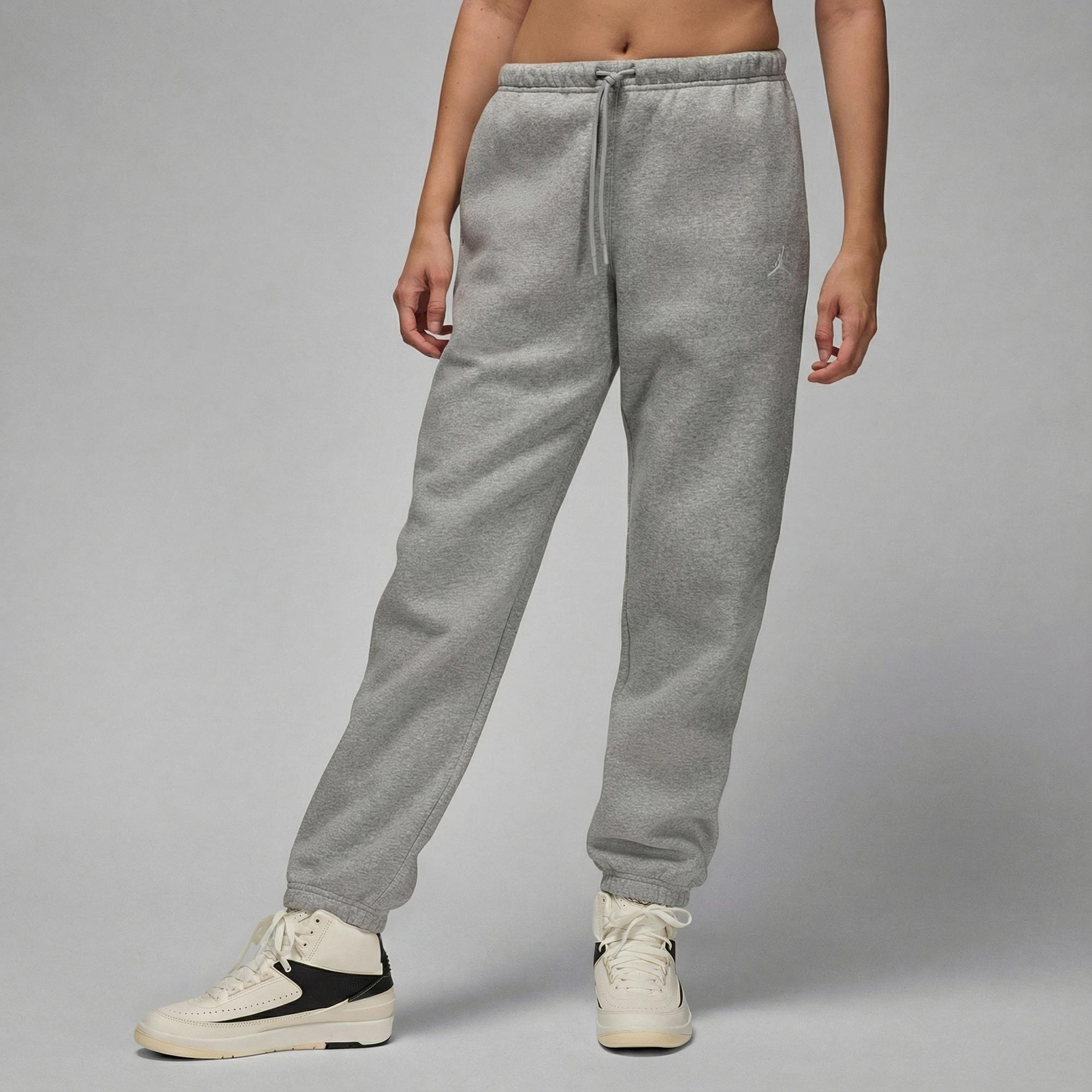 Jordan Brooklyn Fleece Kadın Gri Eşofman Altı