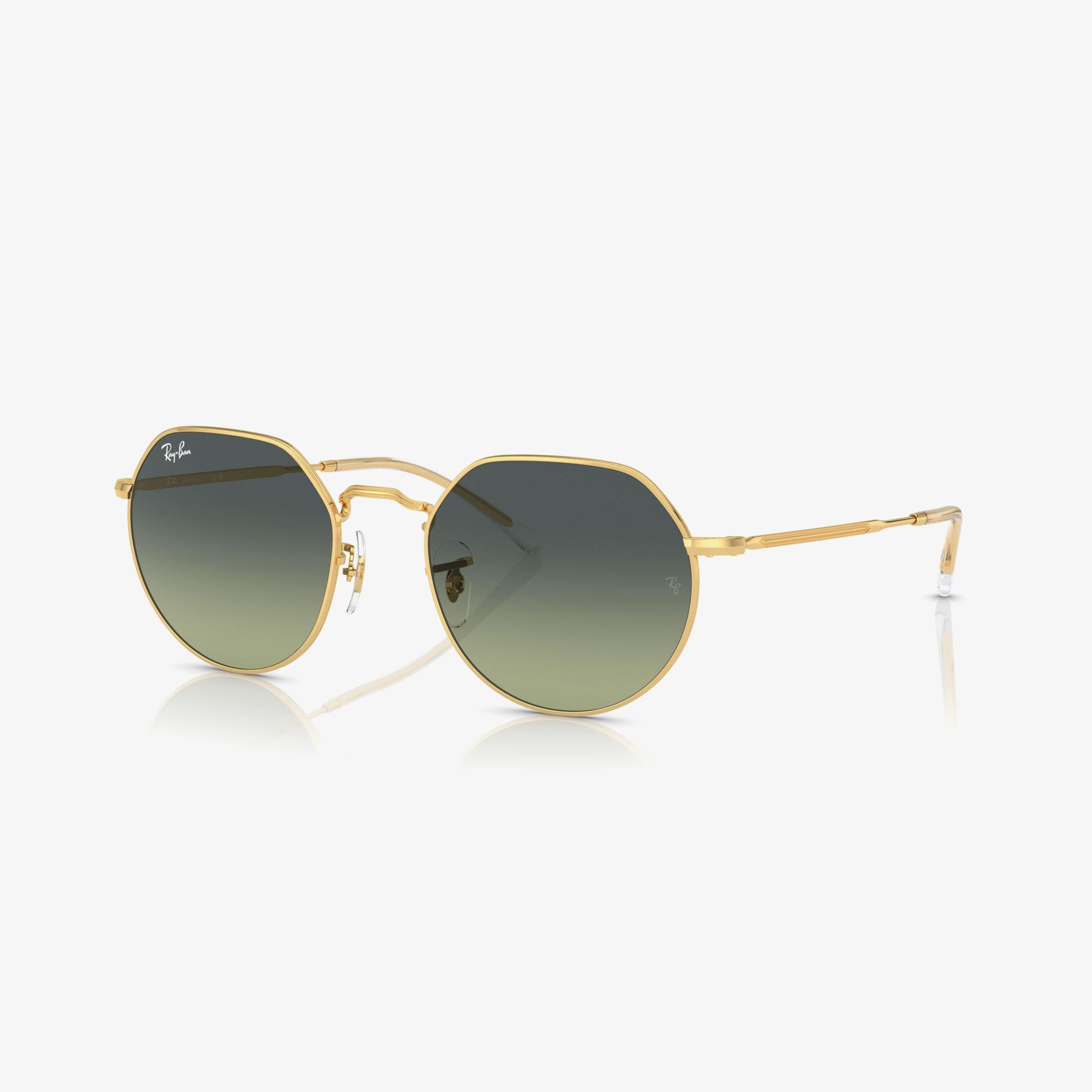 RAY-BAN Jack Unisex Altın Rengi Güneş Gözlüğü
