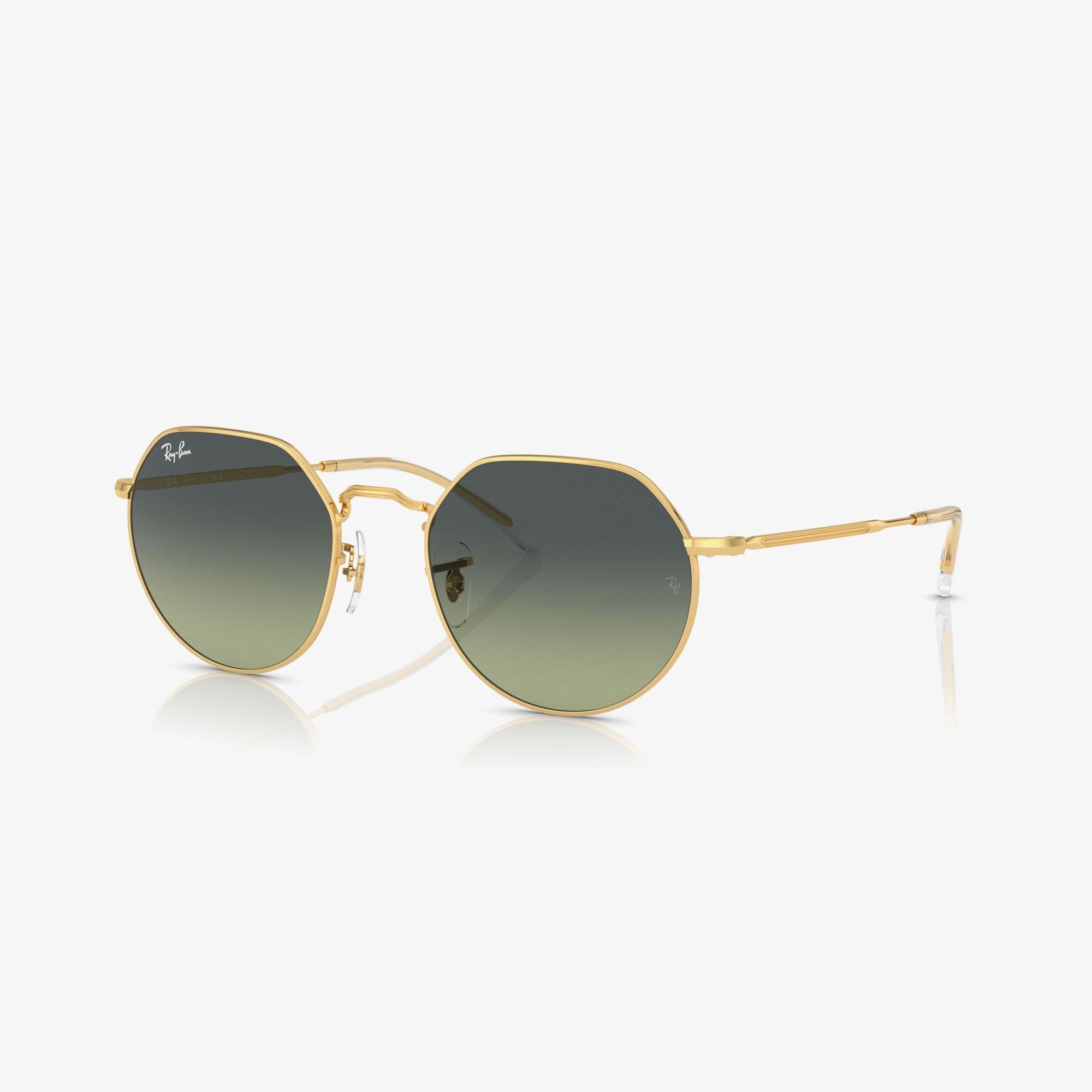 RAY-BAN Jack Unisex Altın Rengi Güneş Gözlüğü