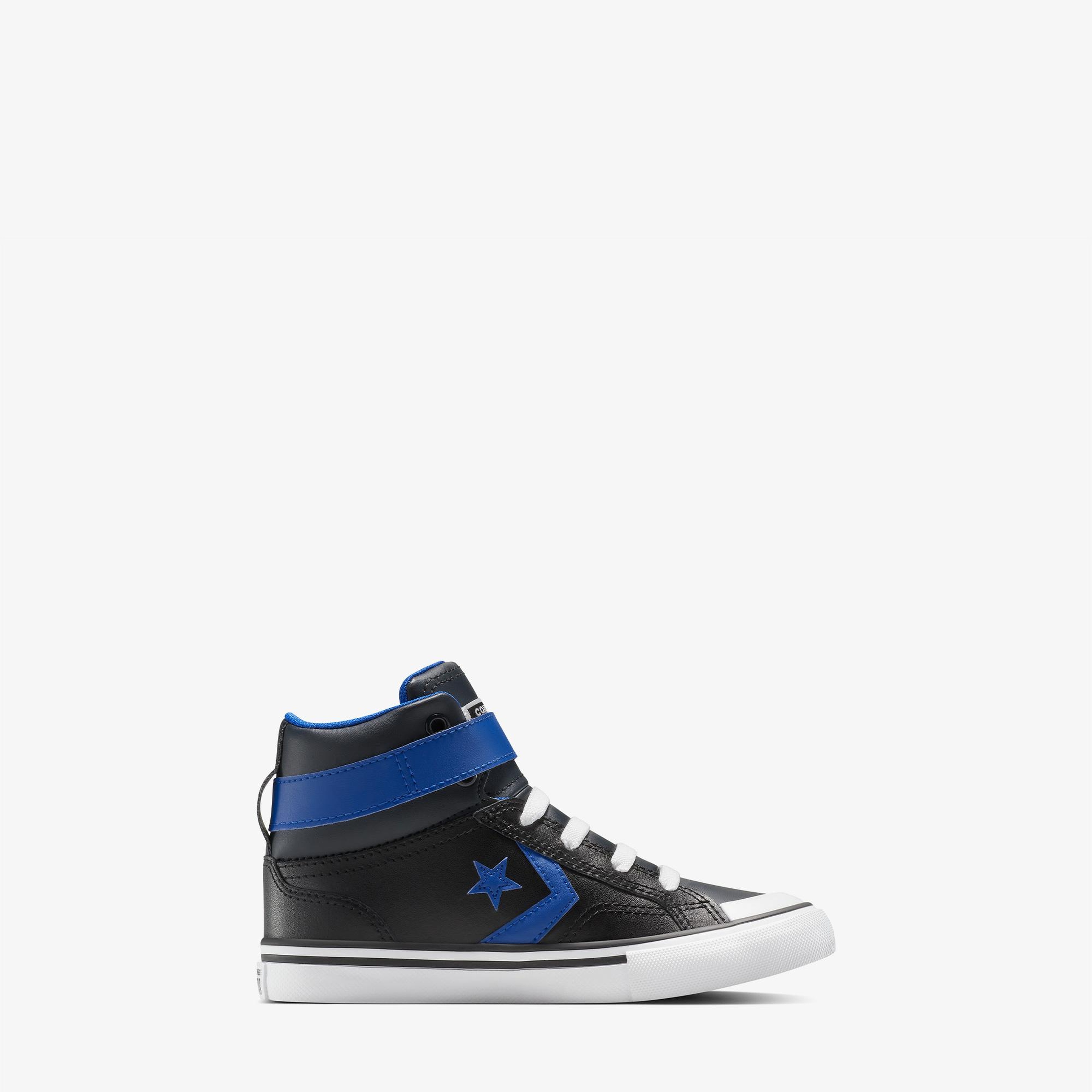 Converse Pro Blaze Strap Leather Easy On Çocuk Siyah Sneaker