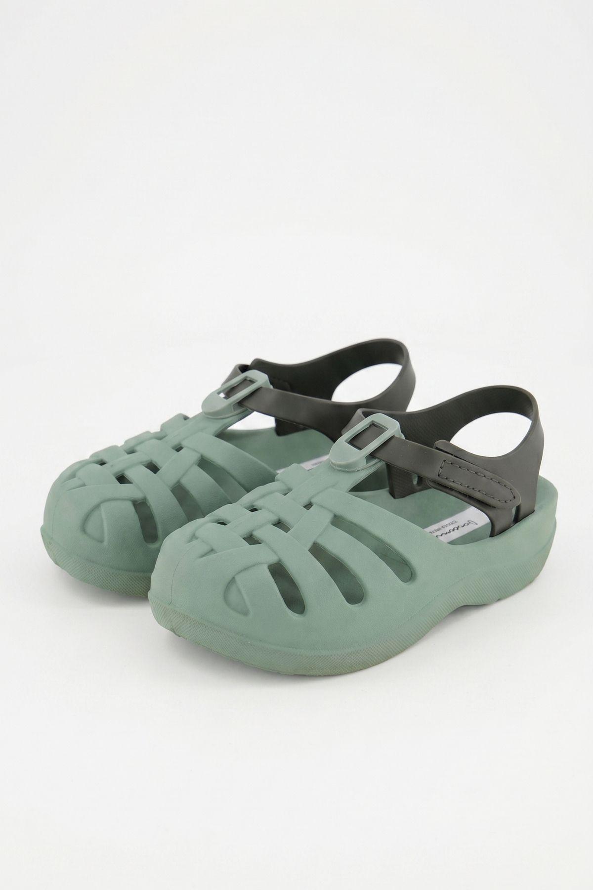 Summer Basic Çocuk Sandalet Yeşil 21/29