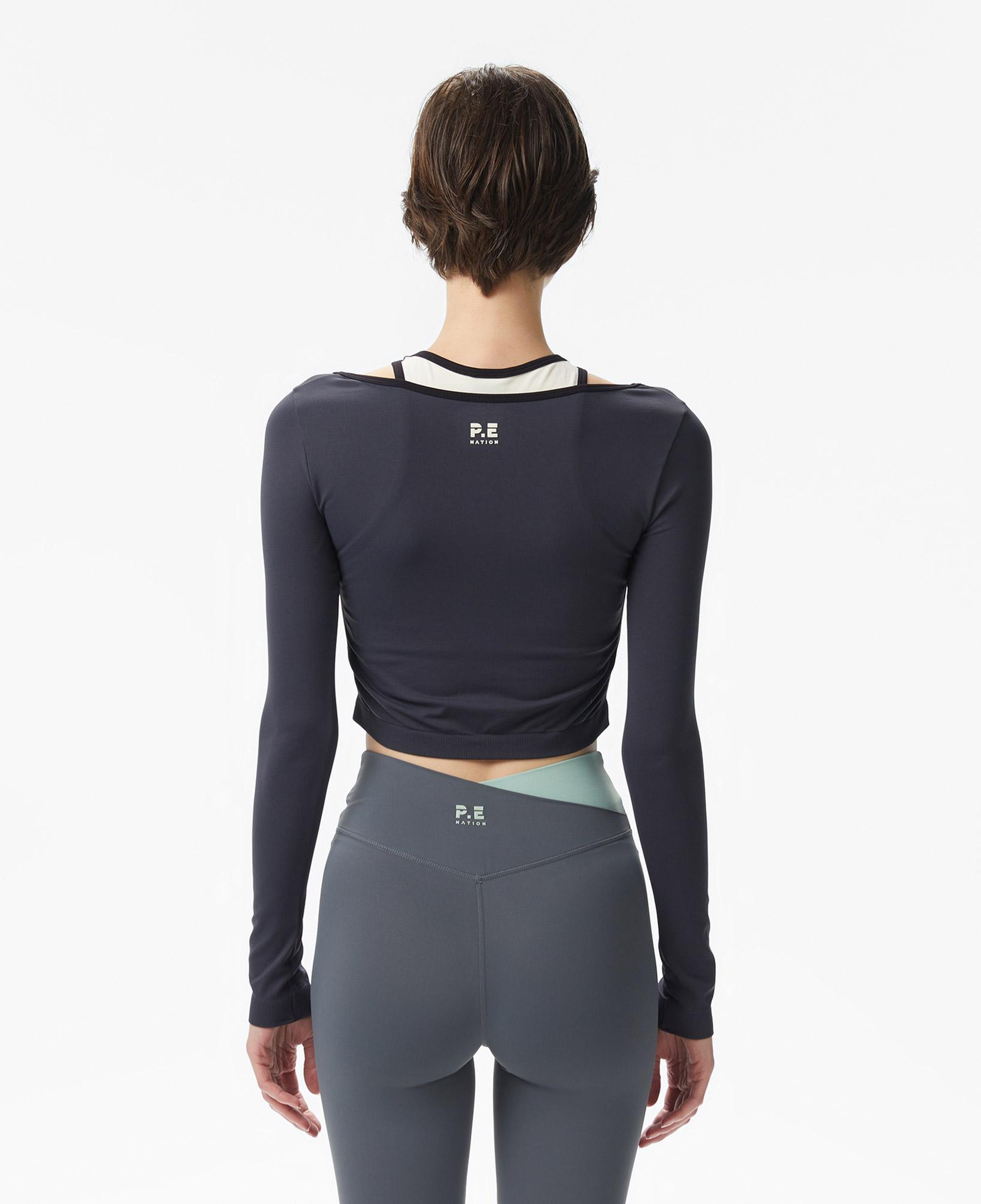 P.E Nation Sutton Cropped Kadın Mavi T-Shirt