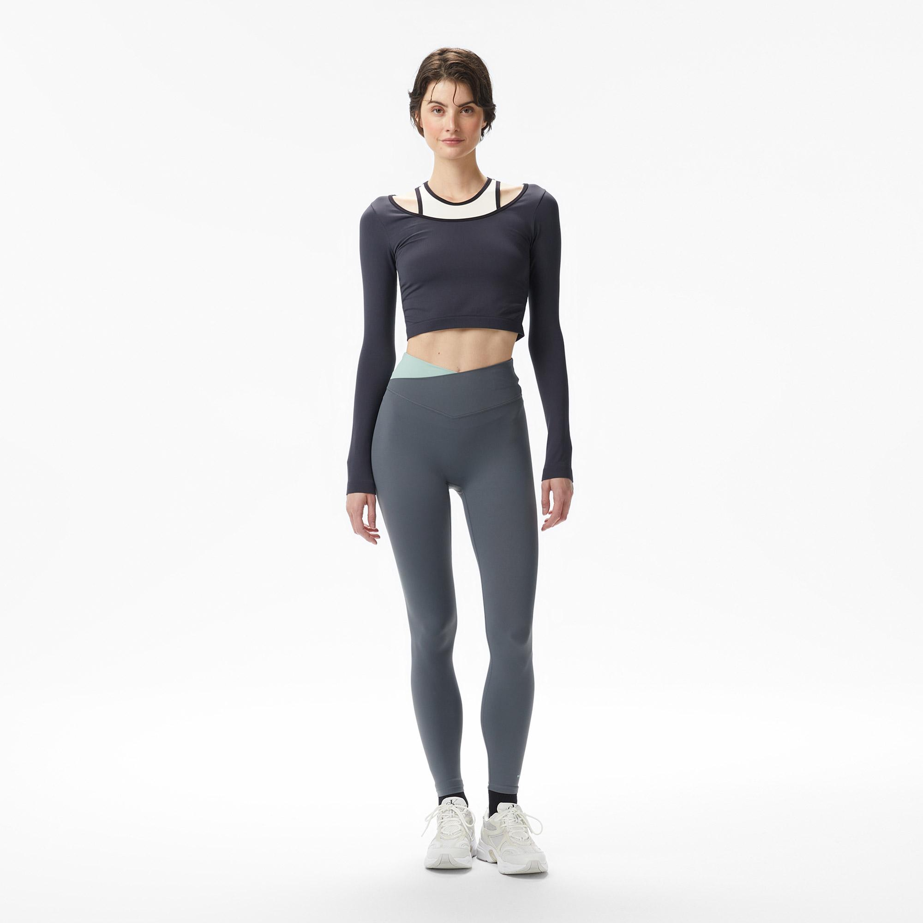 P.E Nation Sutton Cropped Kadın Mavi T-Shirt