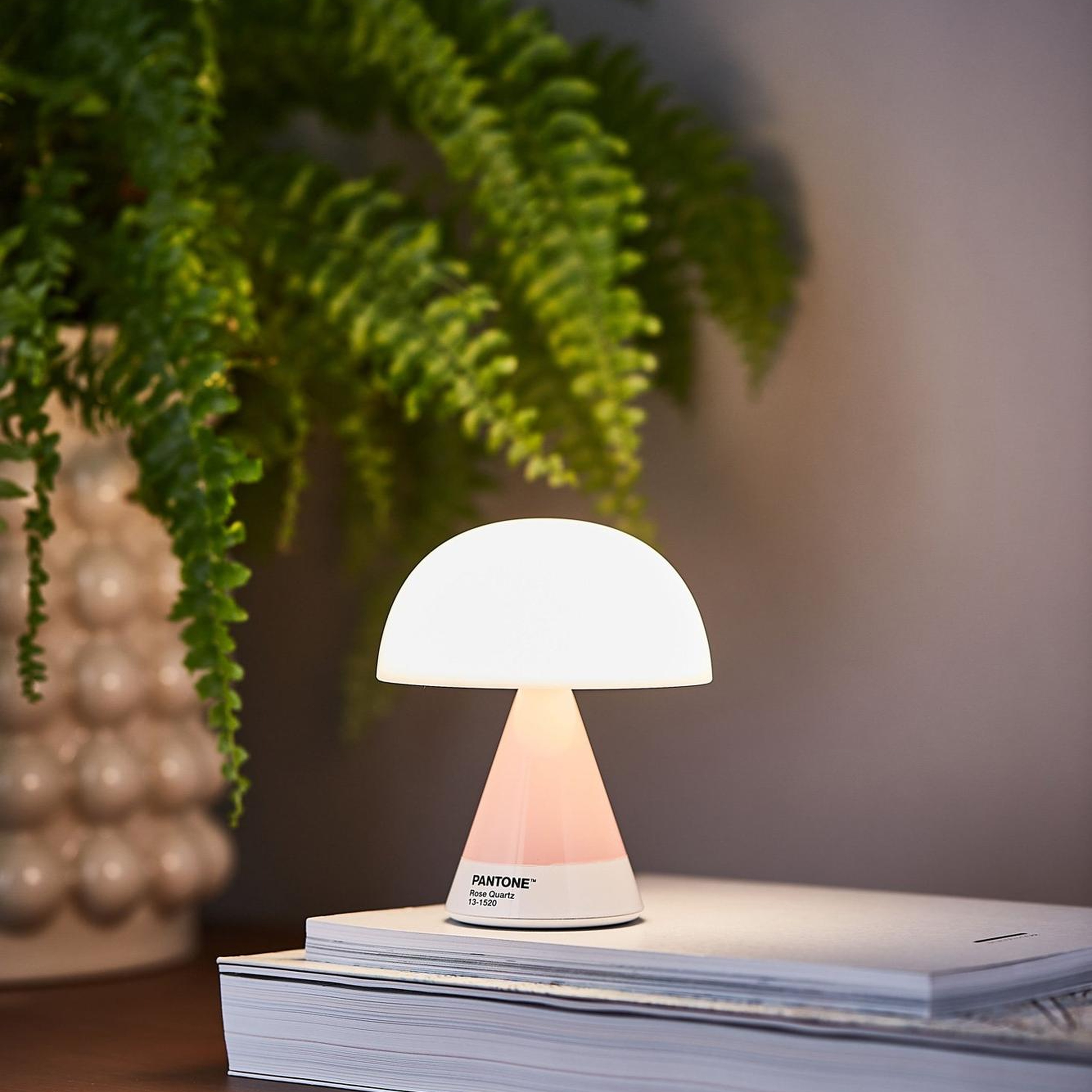 Lexon x Pantone Mina M Led Lamba Açık Pembe