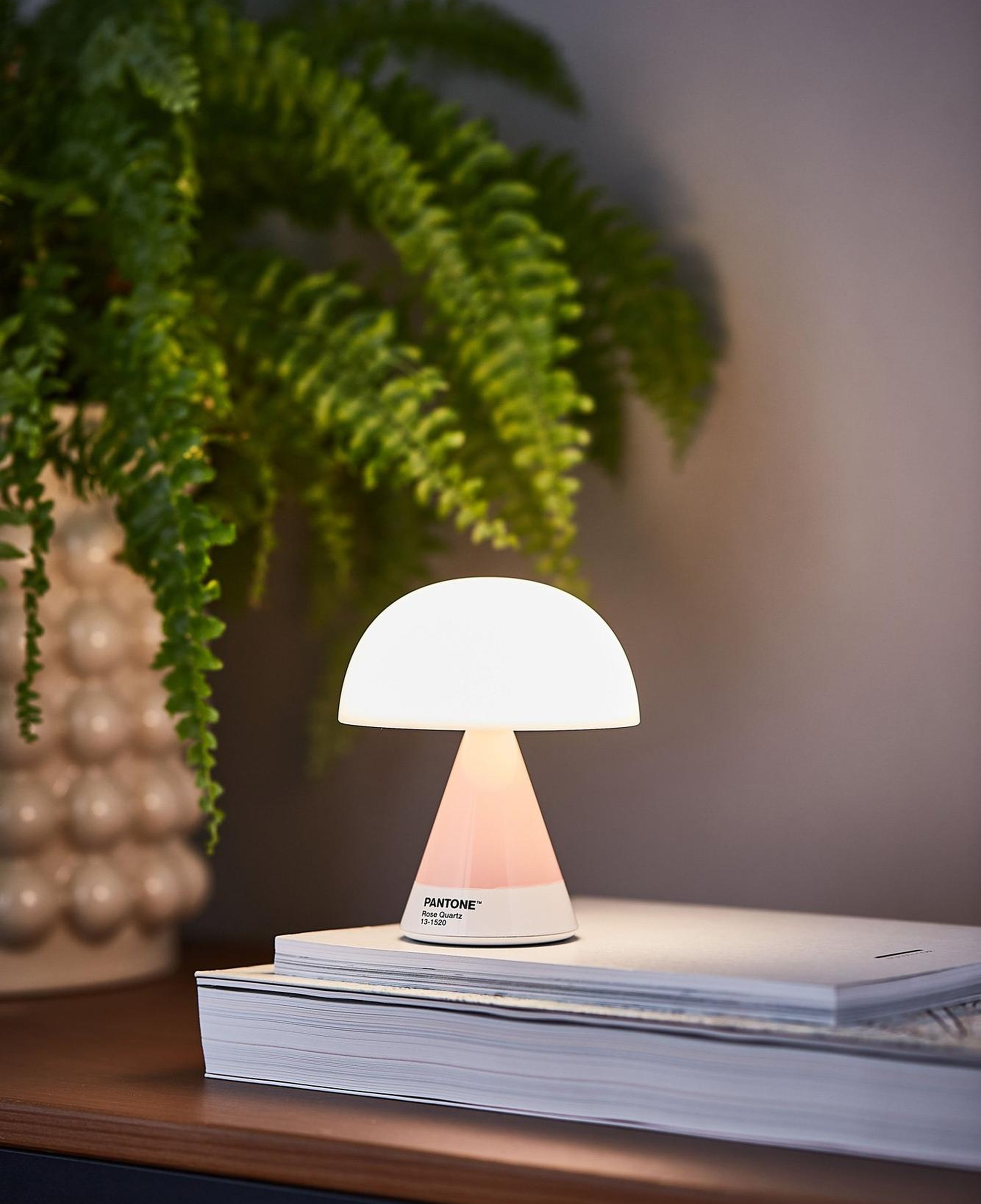 Lexon x Pantone Mina M Led Lamba Açık Pembe