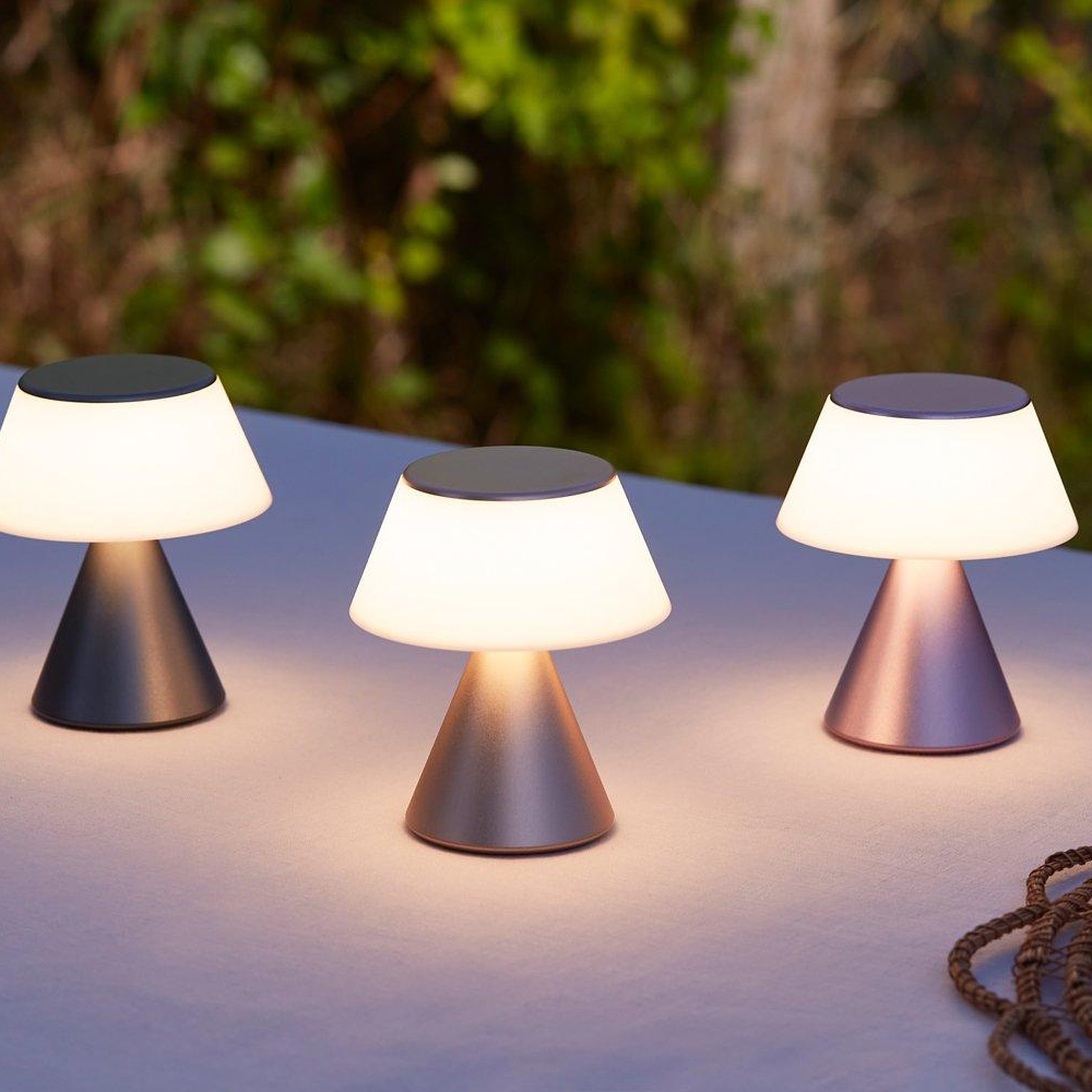 Lexon Luma M Led Lamba- Koyu Gri