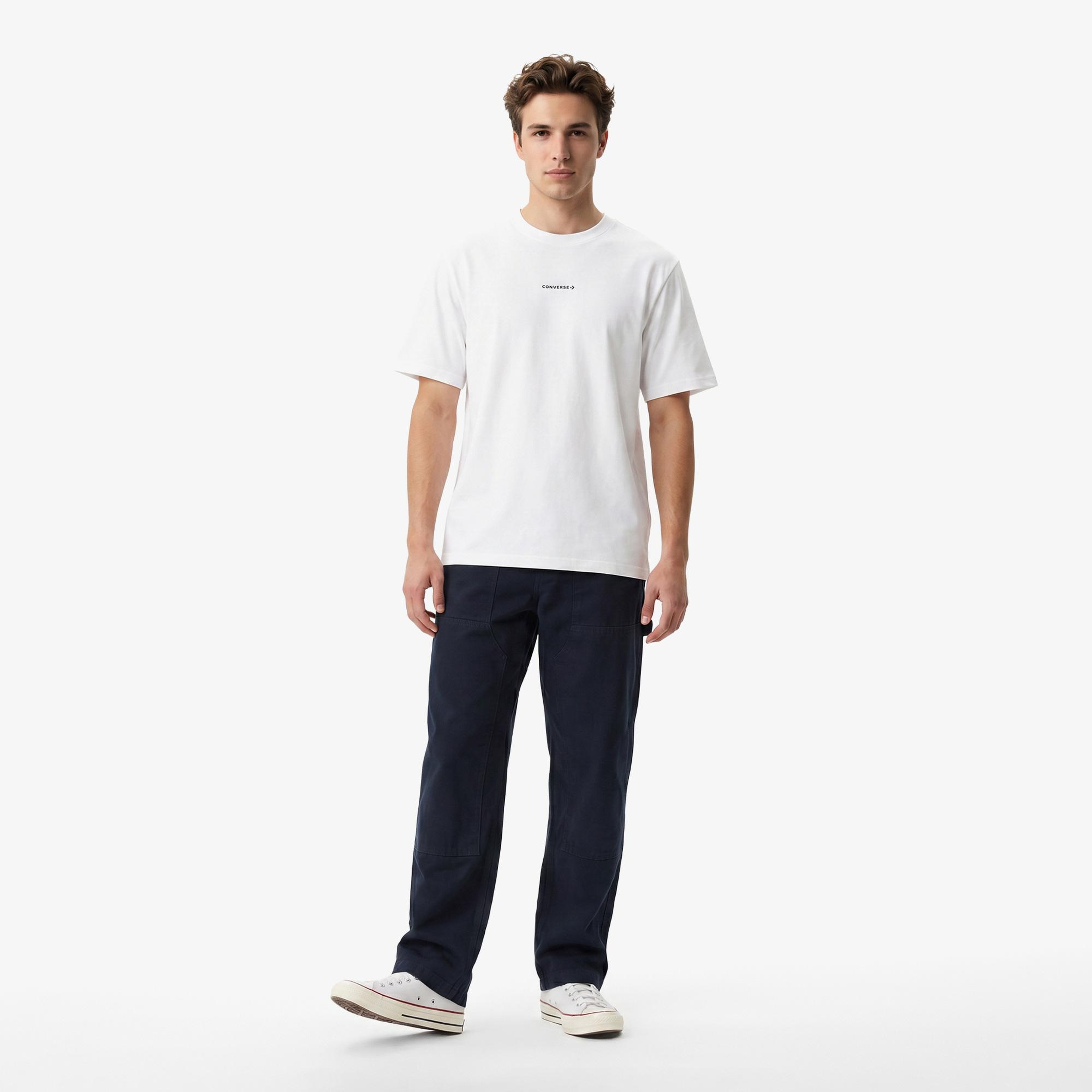Converse Erkek Beyaz T-Shirt