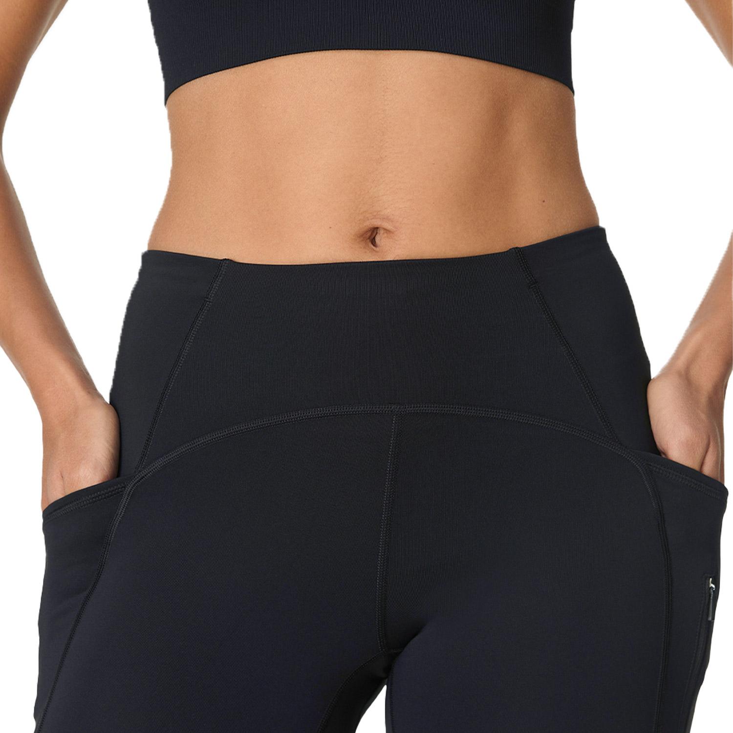 Sweaty Betty Winter Power 78 Kadın Siyah Koşu Taytı